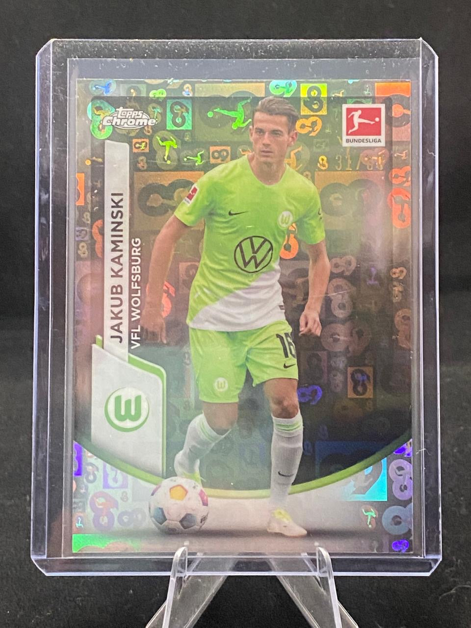 Topps Chrome Bundesliga 2024 - Jakub Kaminski - Refractor - 31/60 - 96