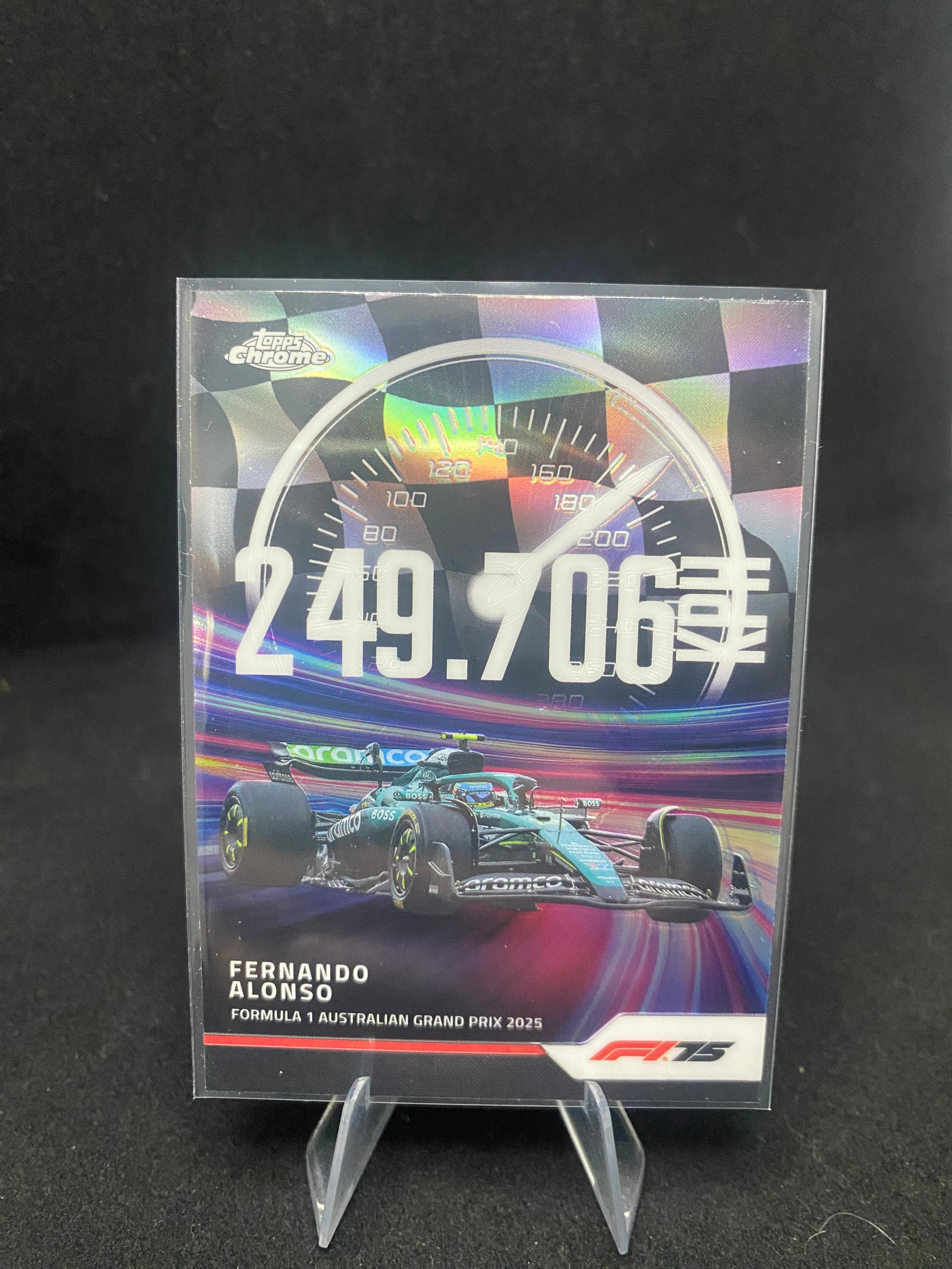 Topps  Chrome Formula 1 - Fernando Alonso - Top Speed - TS-5