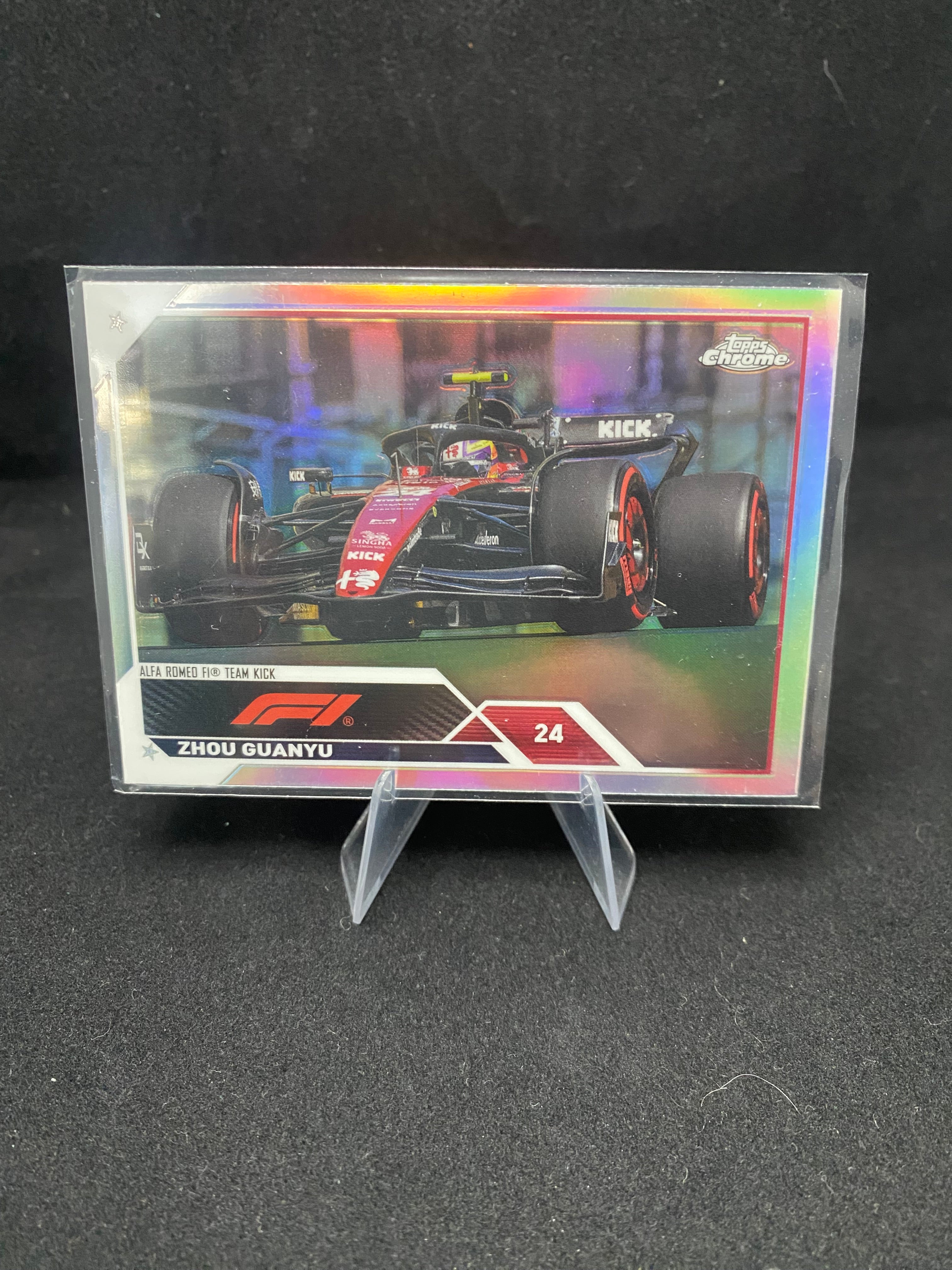Topps Chrome Formula 1 2023 -Zhou Guanya -60