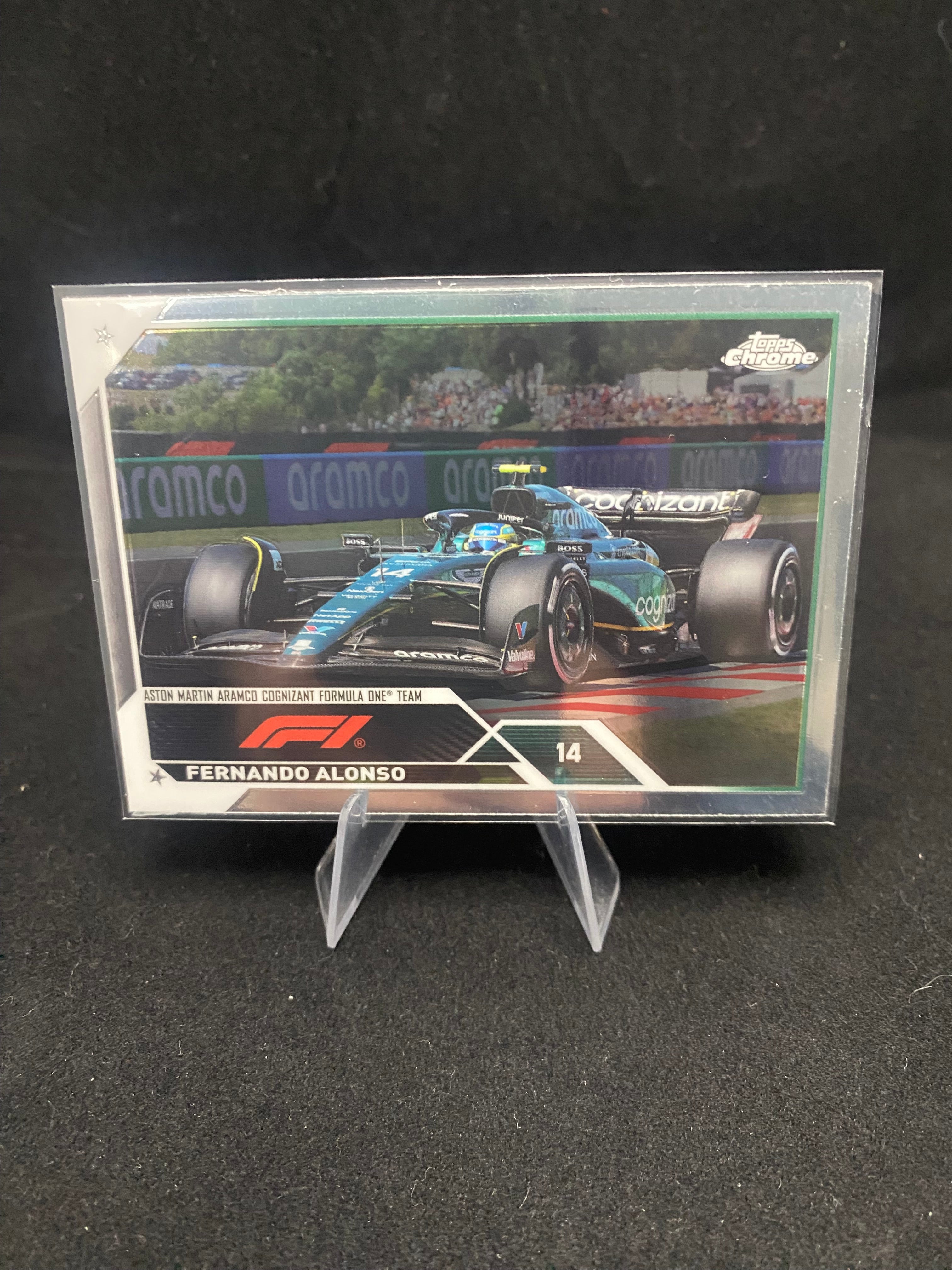 Topps Chrome Formula 1 2023 - Fernando Alonso - 14 - Car 