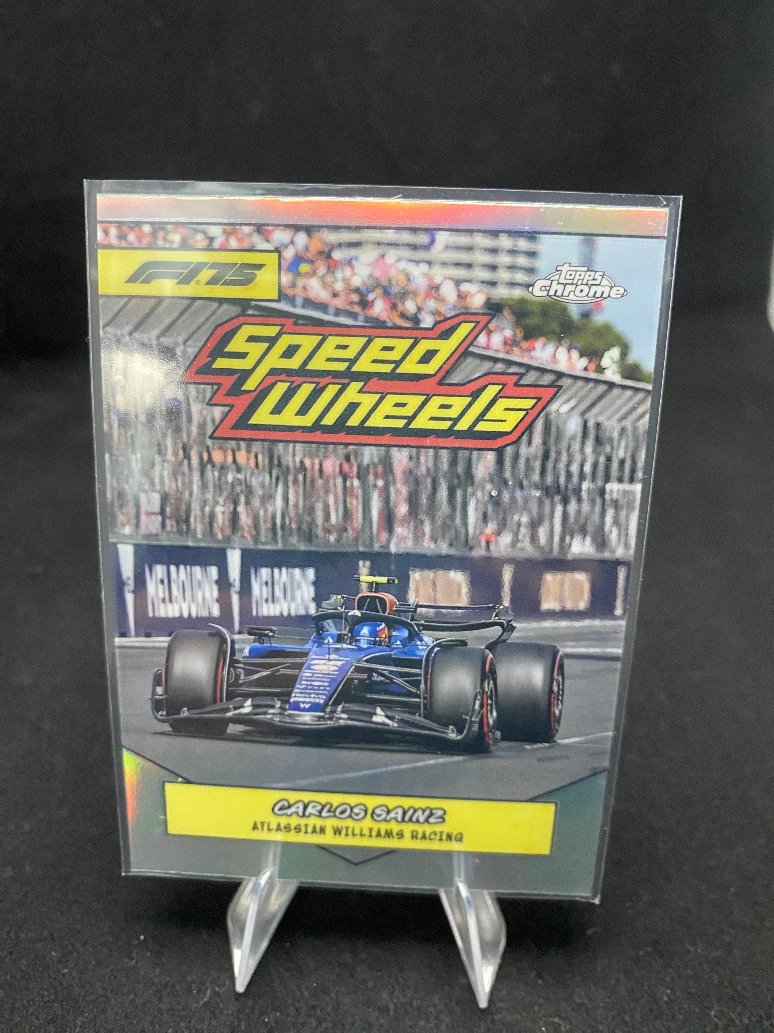 Topps Chrome Formula 1 2025 - Carlos Sainz - Speed Wheels - 75-WR