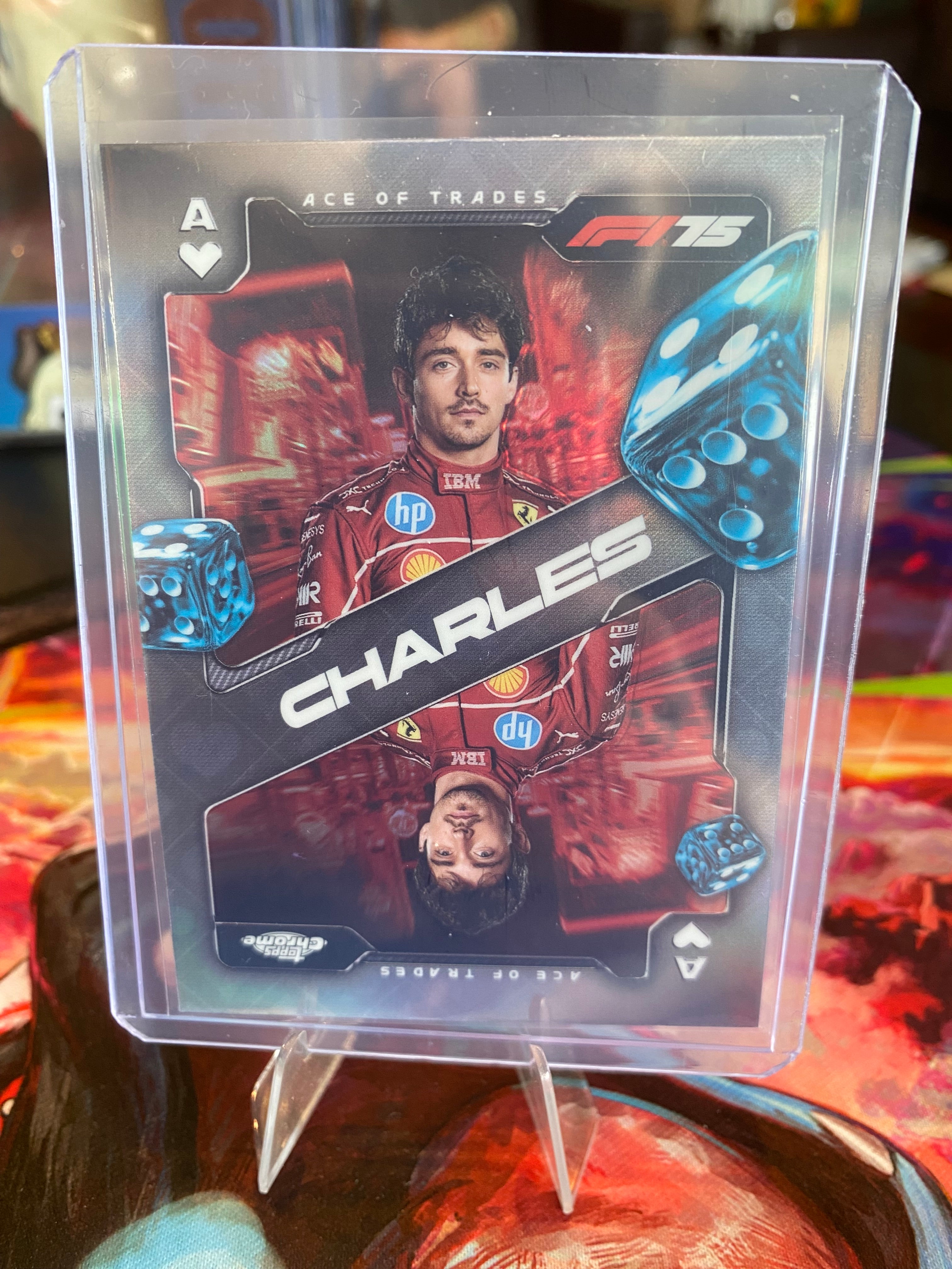 Topps Chrome Formula 1 2025 - Charles Leclerc - Ferrari - Ace Of Trades - Insert - SCA-2