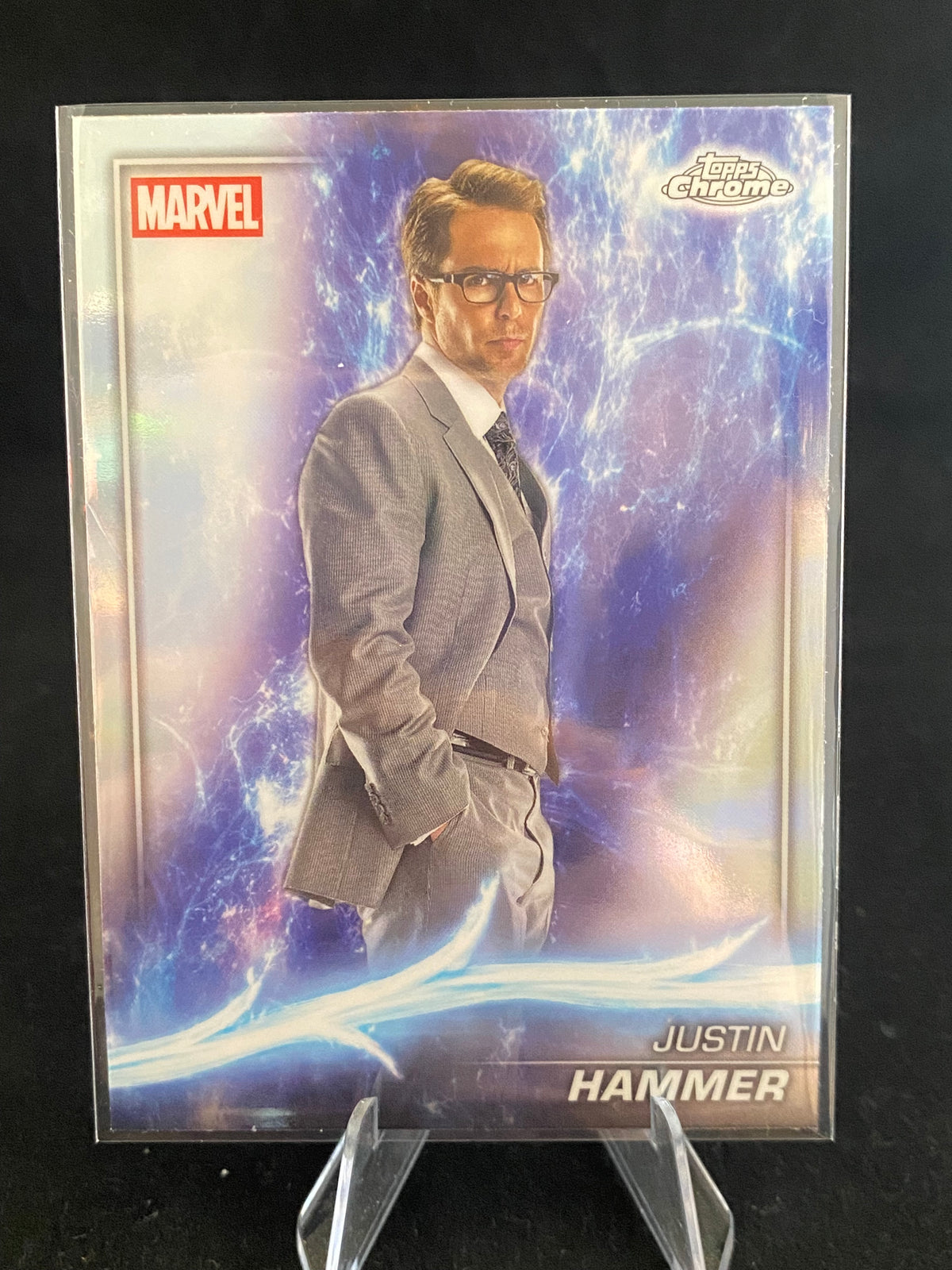 Topps Chrome Marvel - Justin Hammer - Iron Man 2 - 6