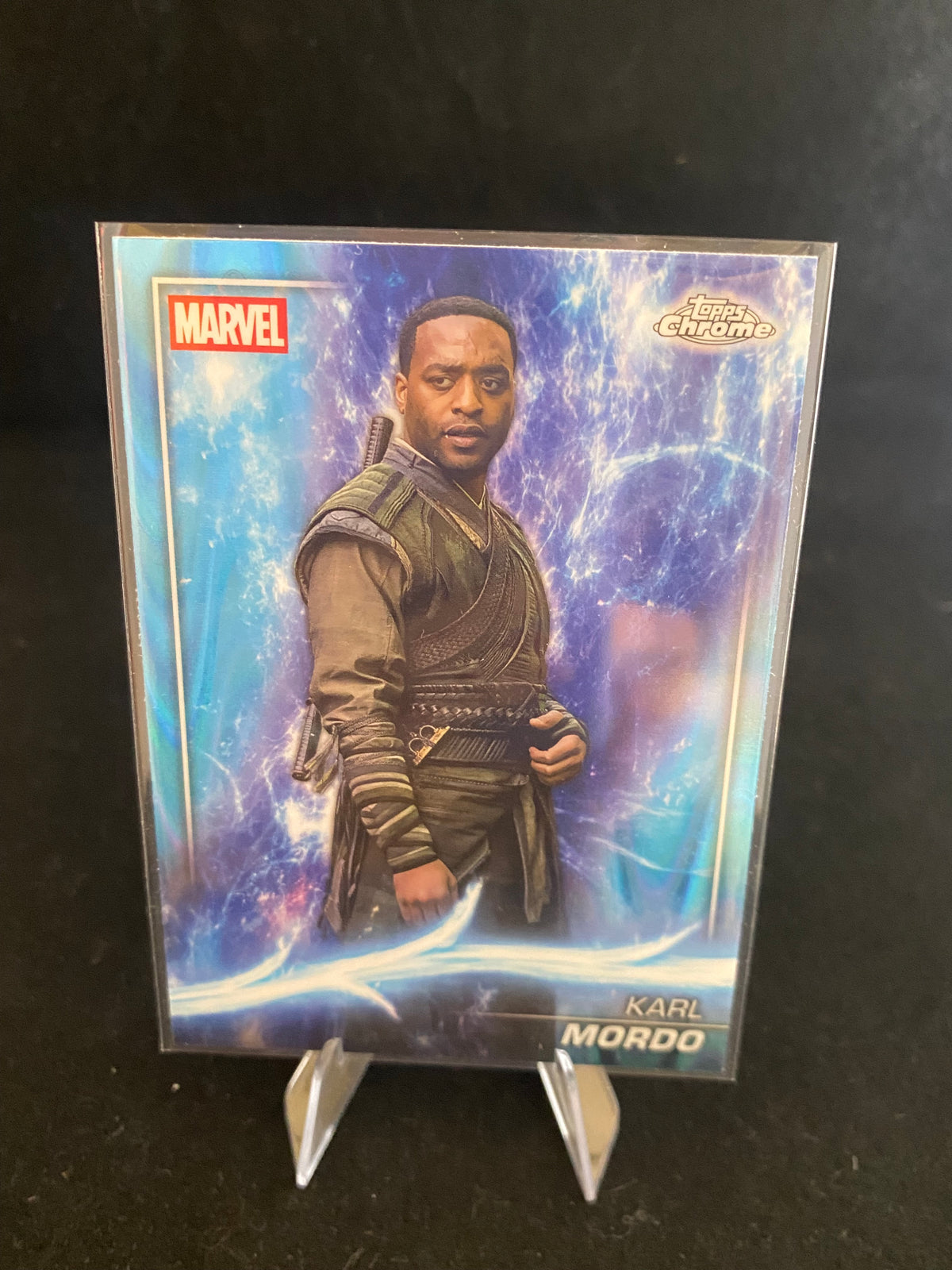 Topps Chrome Marvel - Karl Mordo - Sky Blue Ray Wave - 69