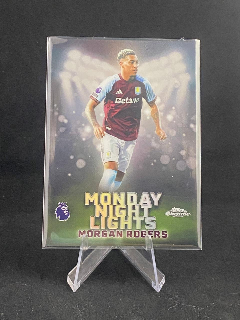 Topps Chrome Premier League 2026 - Morgan Rogers - Monday Night Lights - MNL-11