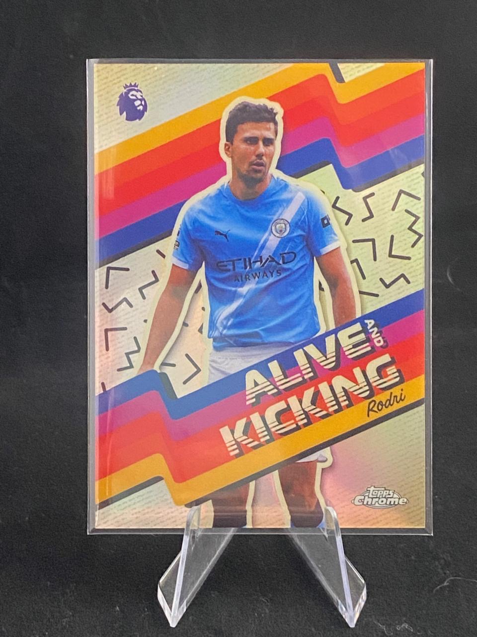 Topps Chrome Premier League 2026 - Rodri - Alive And Kicking - AK-4