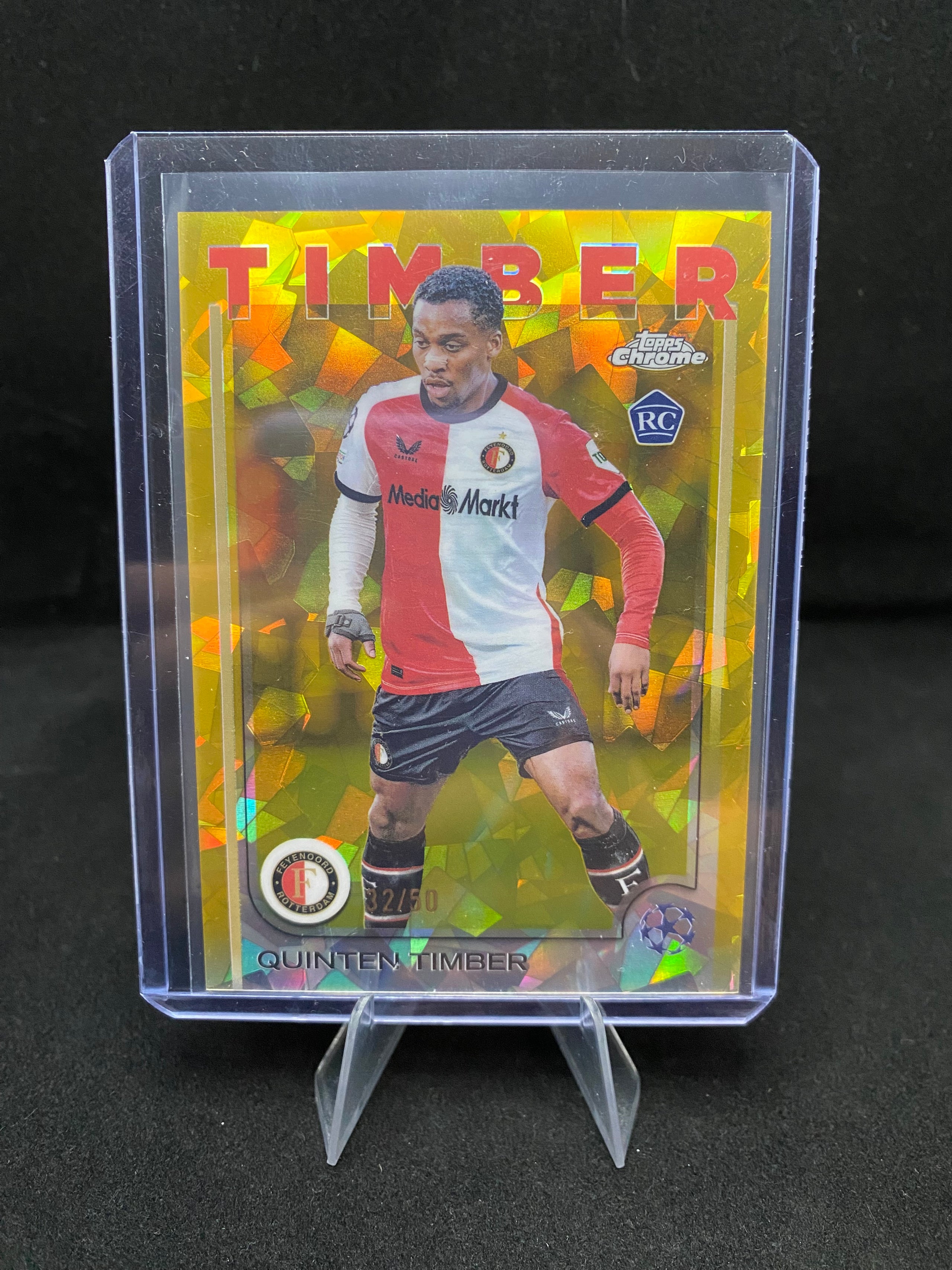 Topps Chrome UEFA Champions - Quinten Timber - RC - Rookie - 32/50 - 43