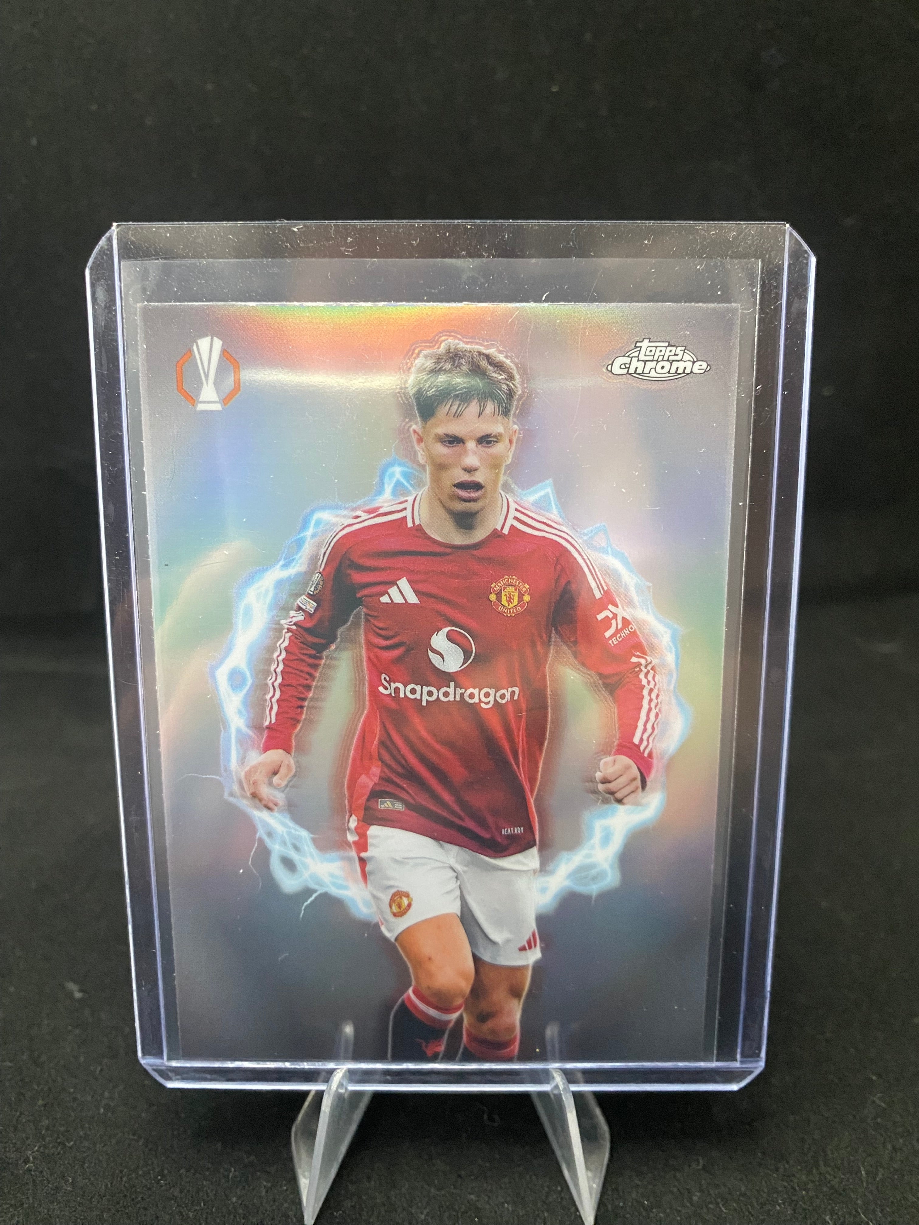 Topps Chrome UEFA Champions League 2025 - Alejandro Garnacho - CP-13