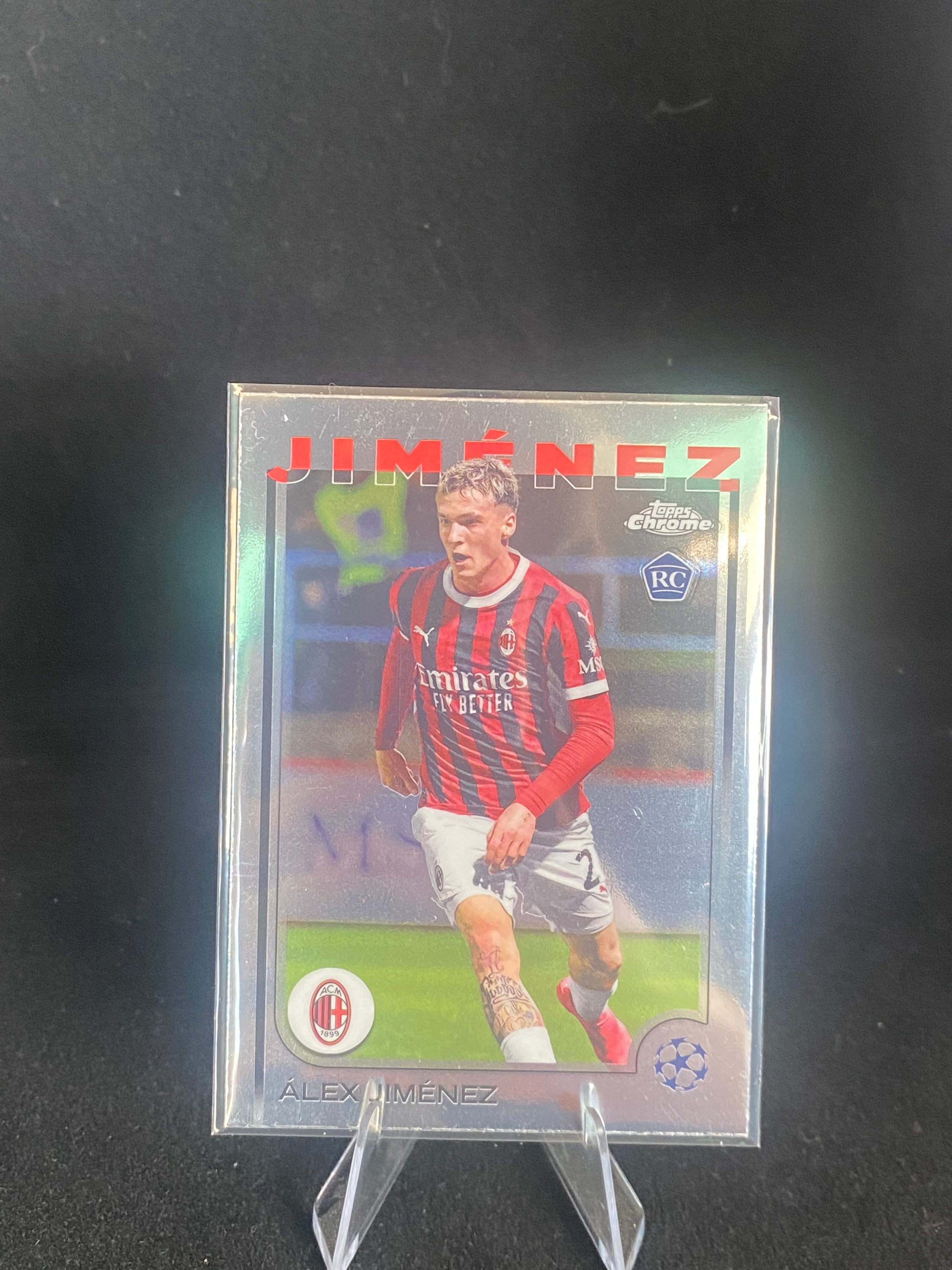 Topps Chrome UEFA Champions League 2025 - Alex Jimenez - RC - Rookie Card - 73