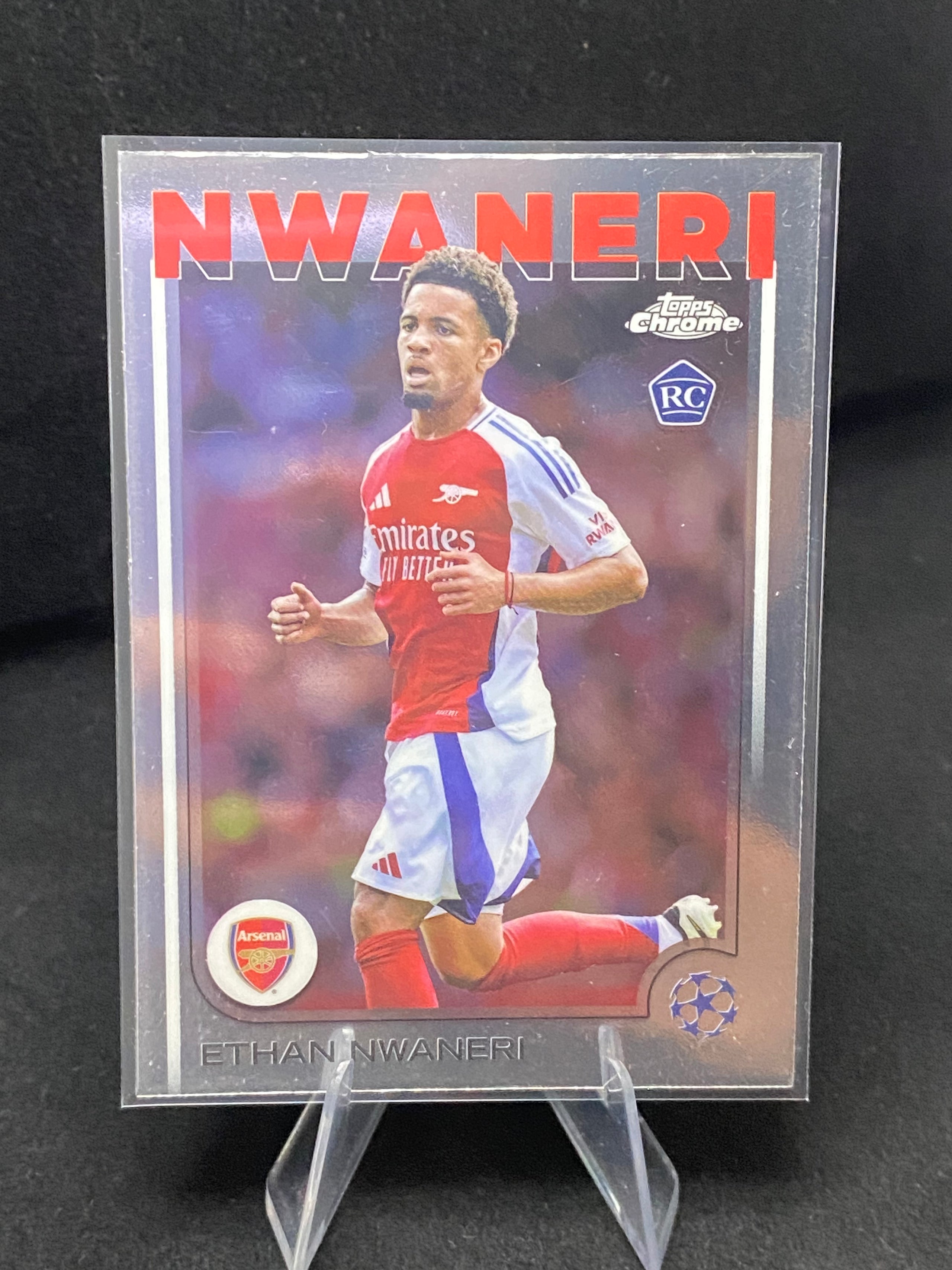 Topps Chrome UEFA Champions League 2025 - Ethan Nwaneri - RC - Rookie - 158