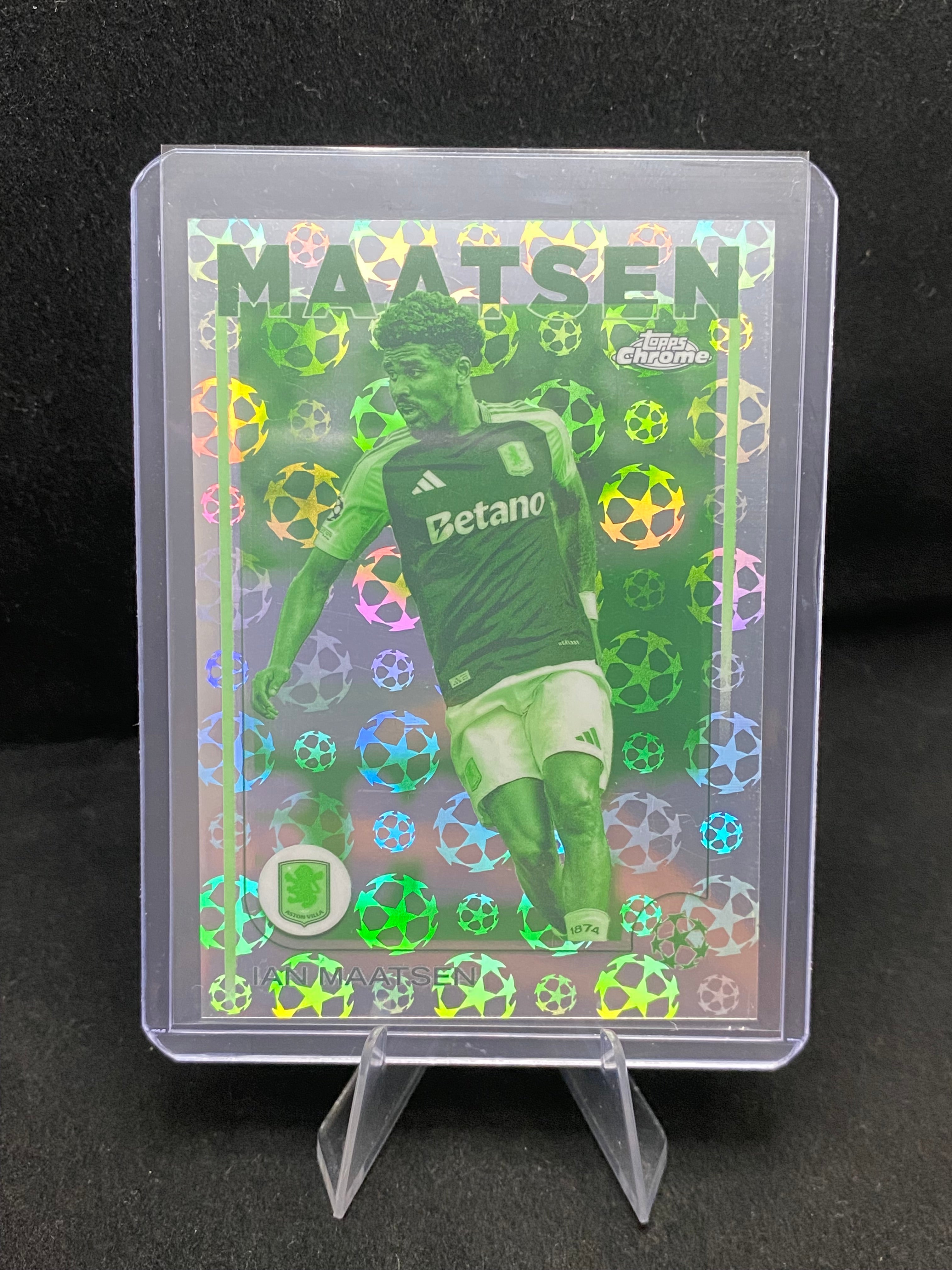 Topps Chrome UEFA Champions League 2025 - Ian Maatsen - 142