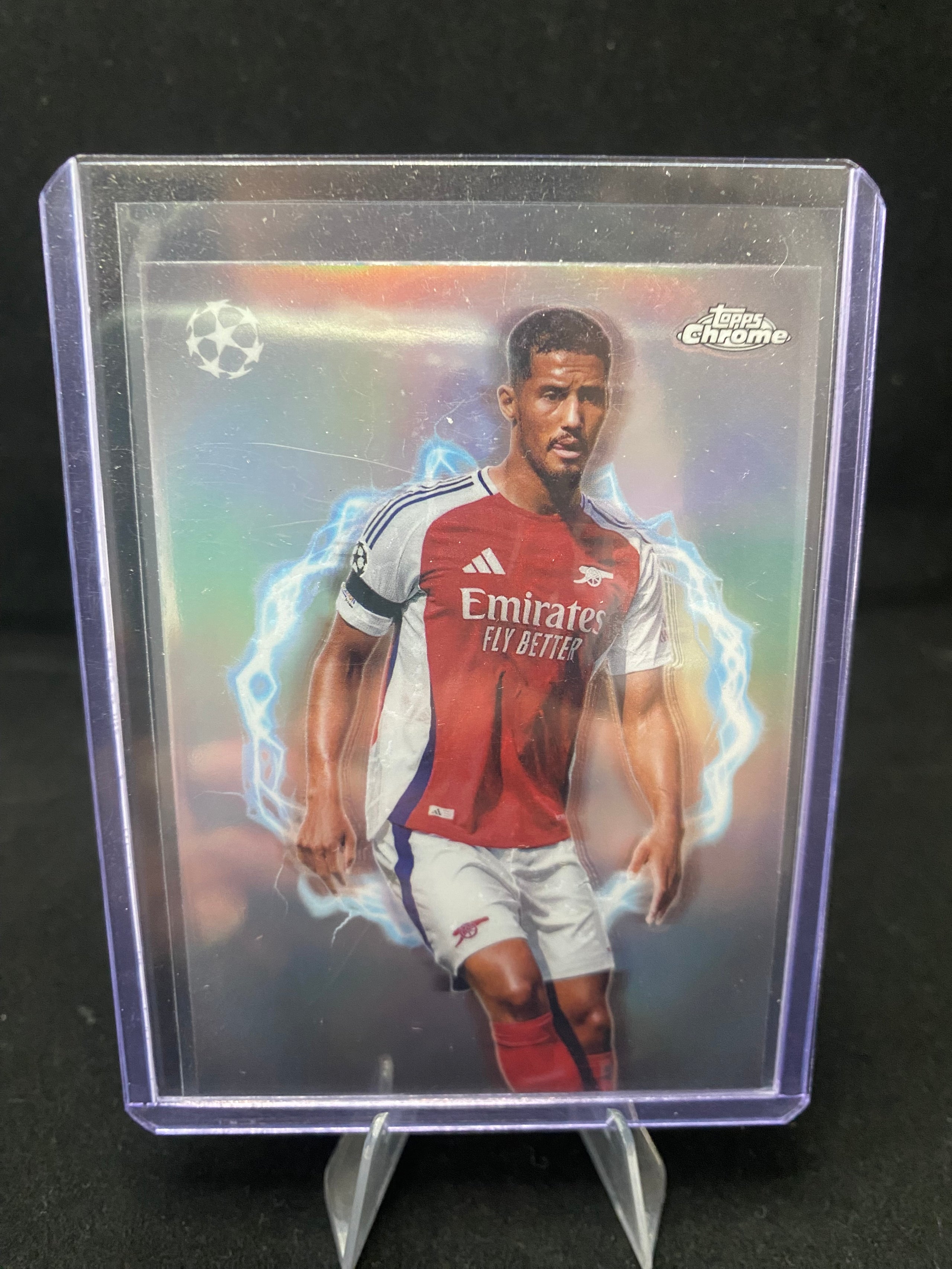 Topps Chrome UEFA Champions League 2025 - William Saliba - CP-19