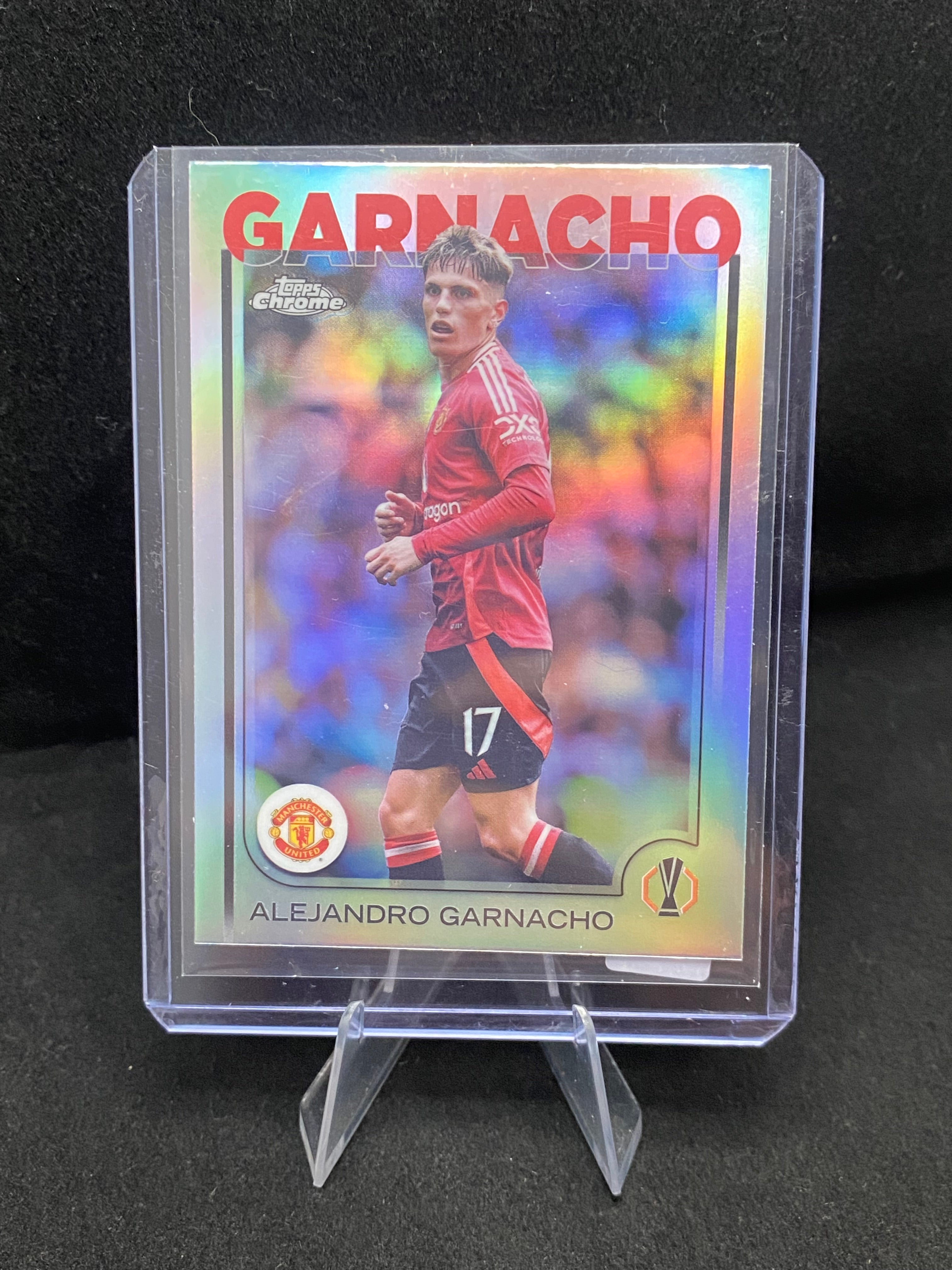 Topps Chrome UEFA Europa League 2025 - Alejandro Garnacho - 147