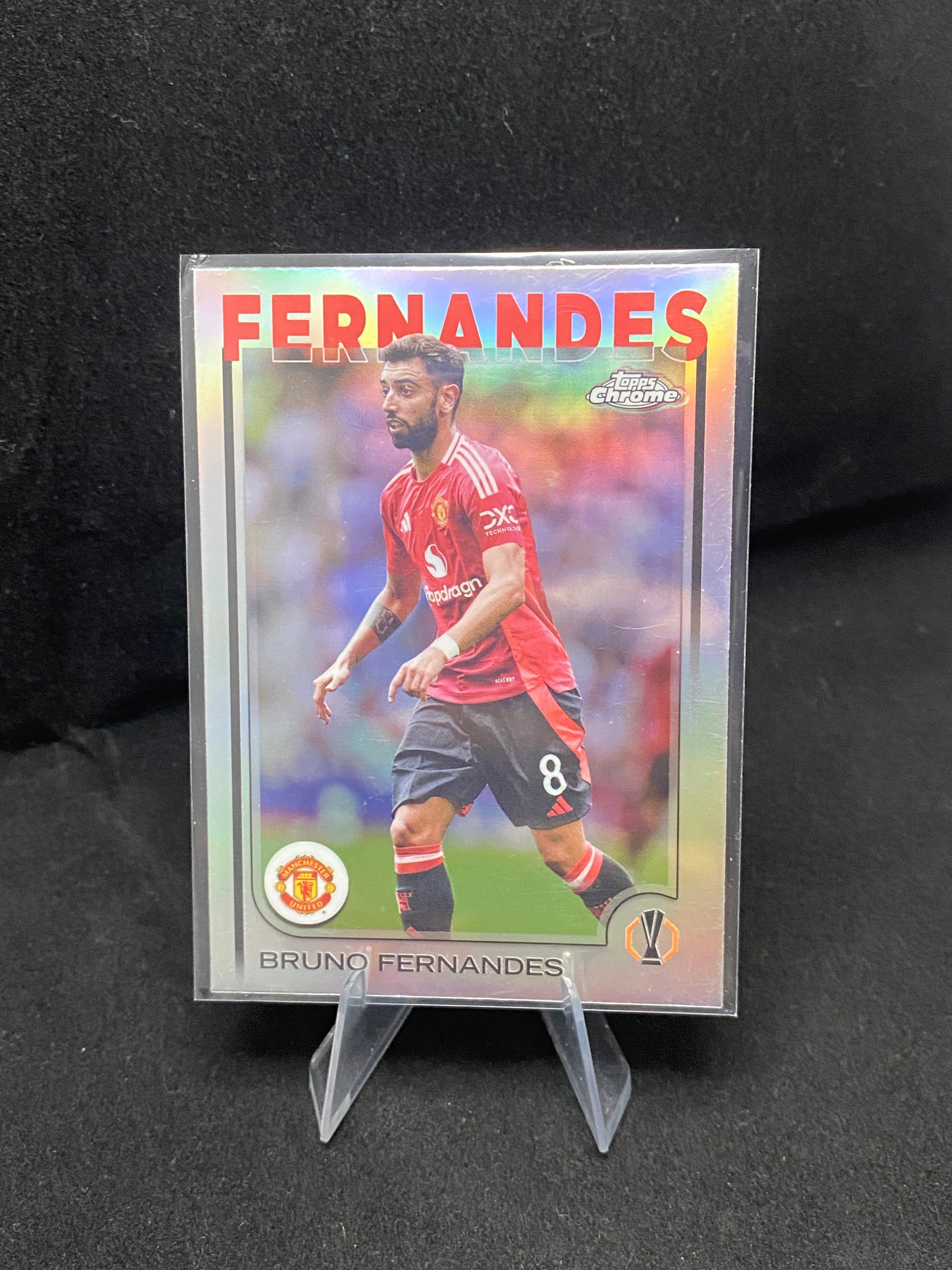 Topps Chrome UEFA Europa League 2025 - Bruno Fernandes - 152