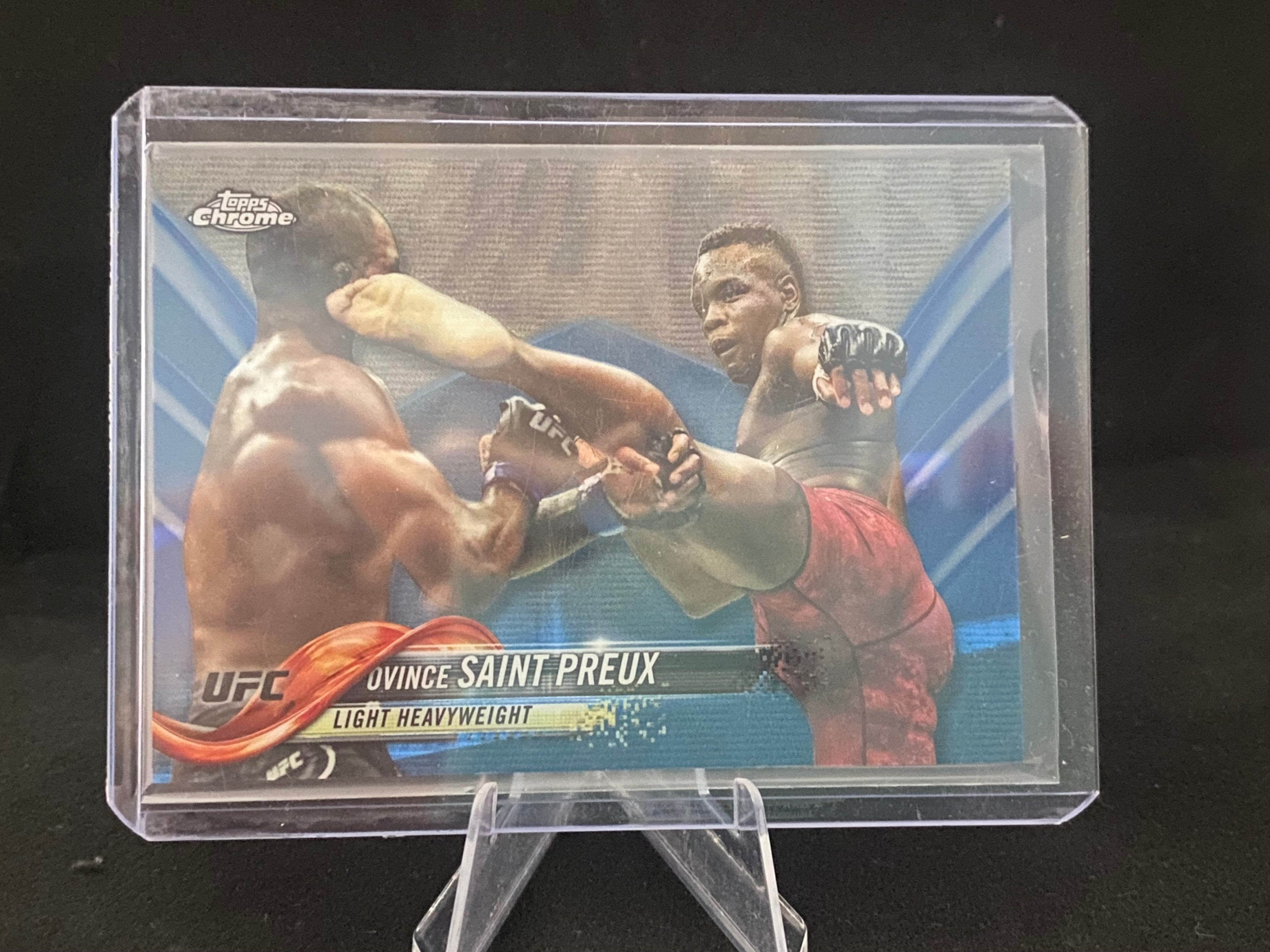 Topps Chrome UFC 2018 - Ovince Saint Preux - 21/75 - 14