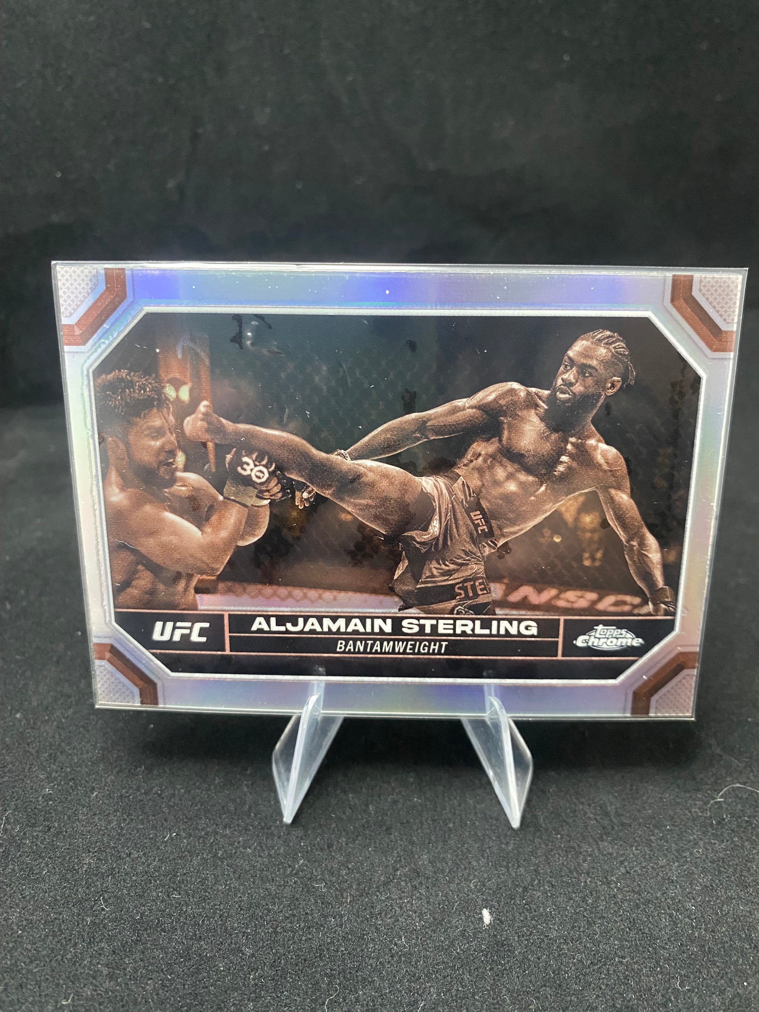 Topps Chrome UFC 2024 - Aljamain Sterling - 12