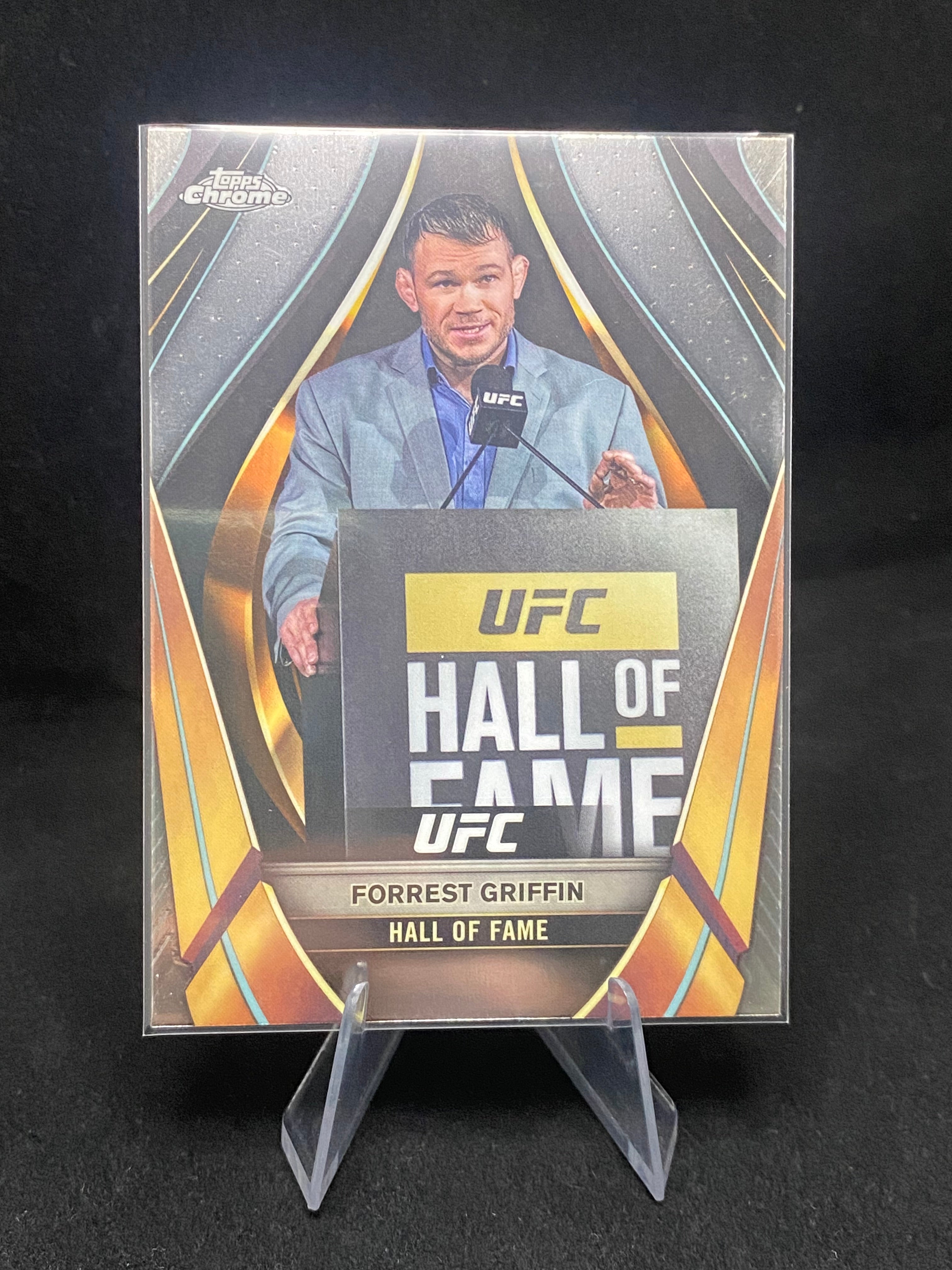 Topps Chrome UFC 2024 - Forrest Griffen - UFC Hall Of Fame - EMB-9