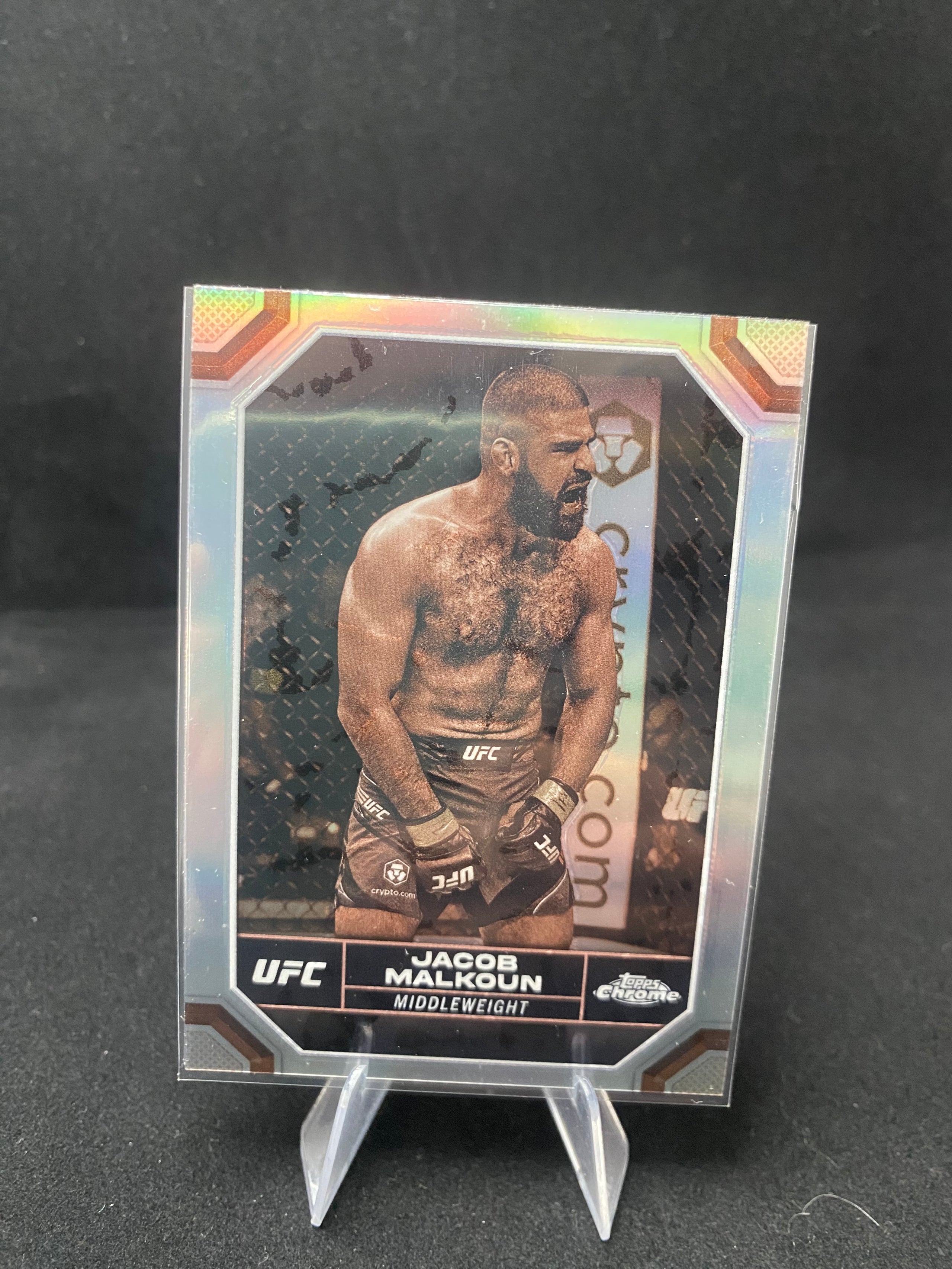 Topps Chrome UFC 2024 - Jacob Malkoun - 85