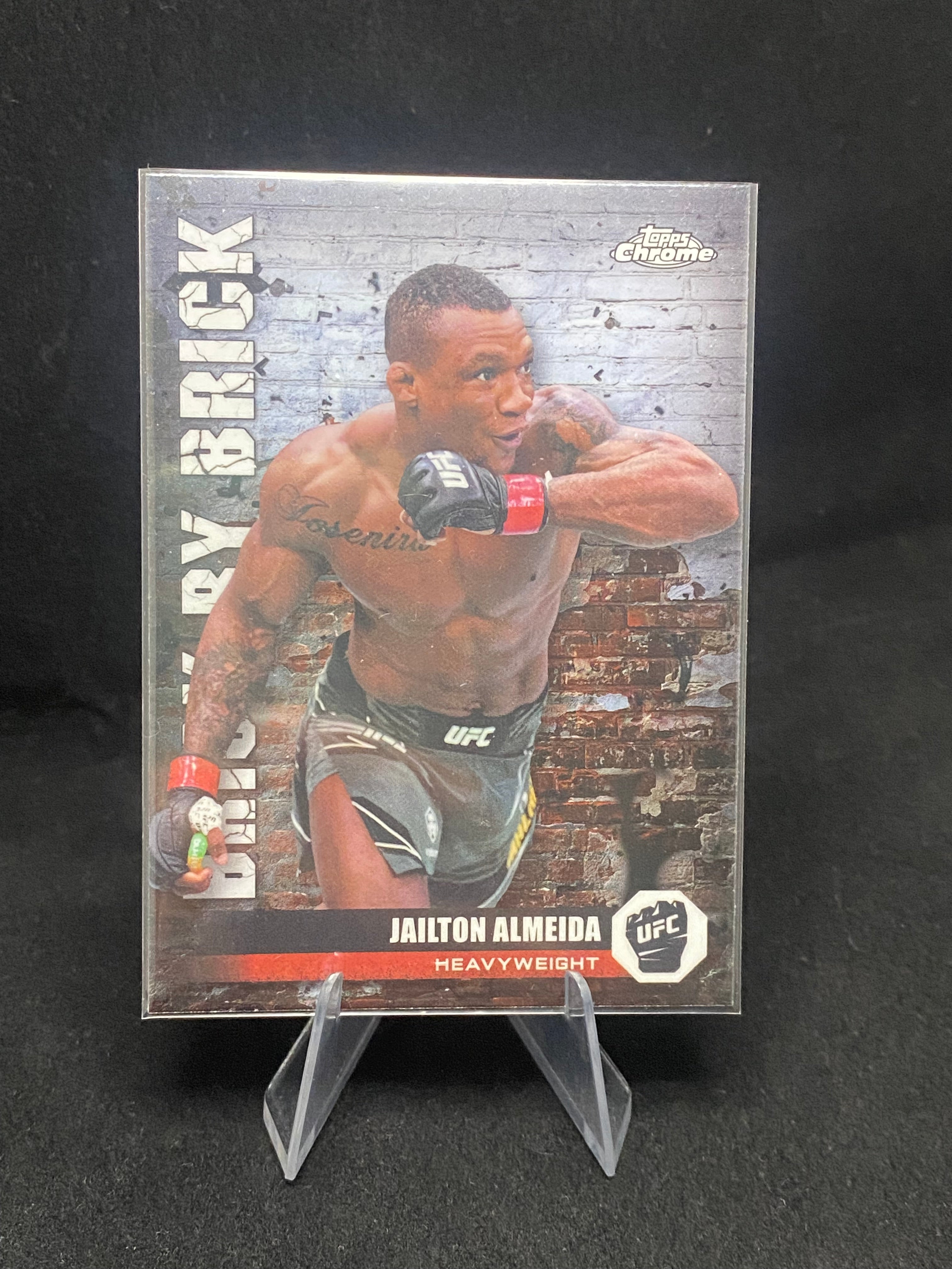 Topps Chrome UFC 2024 - Jailton Almeida - Brick By Brick - BYB-10