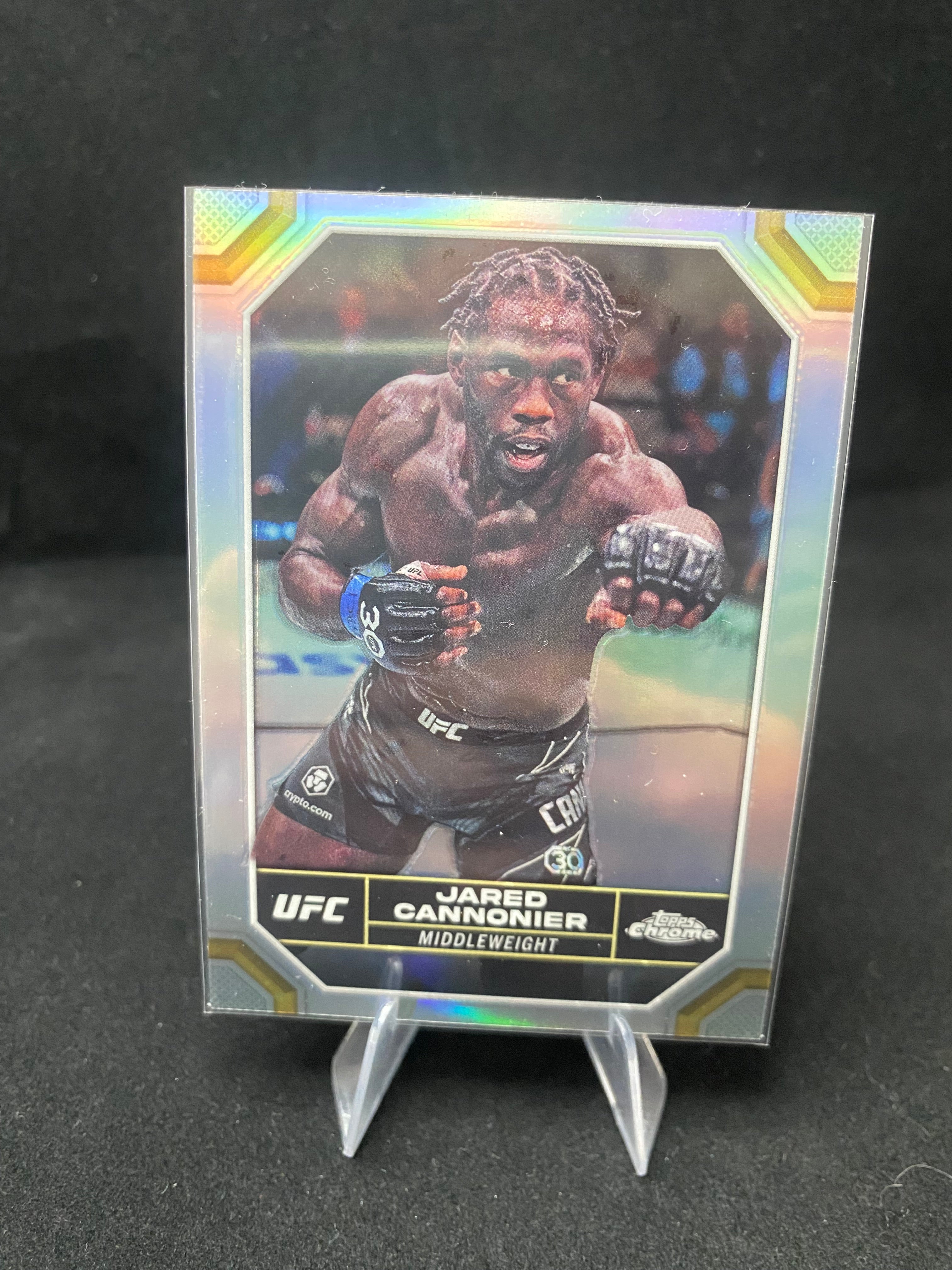 Topps Chrome UFC 2024 - Jared Cannonier - Refractor - 92 