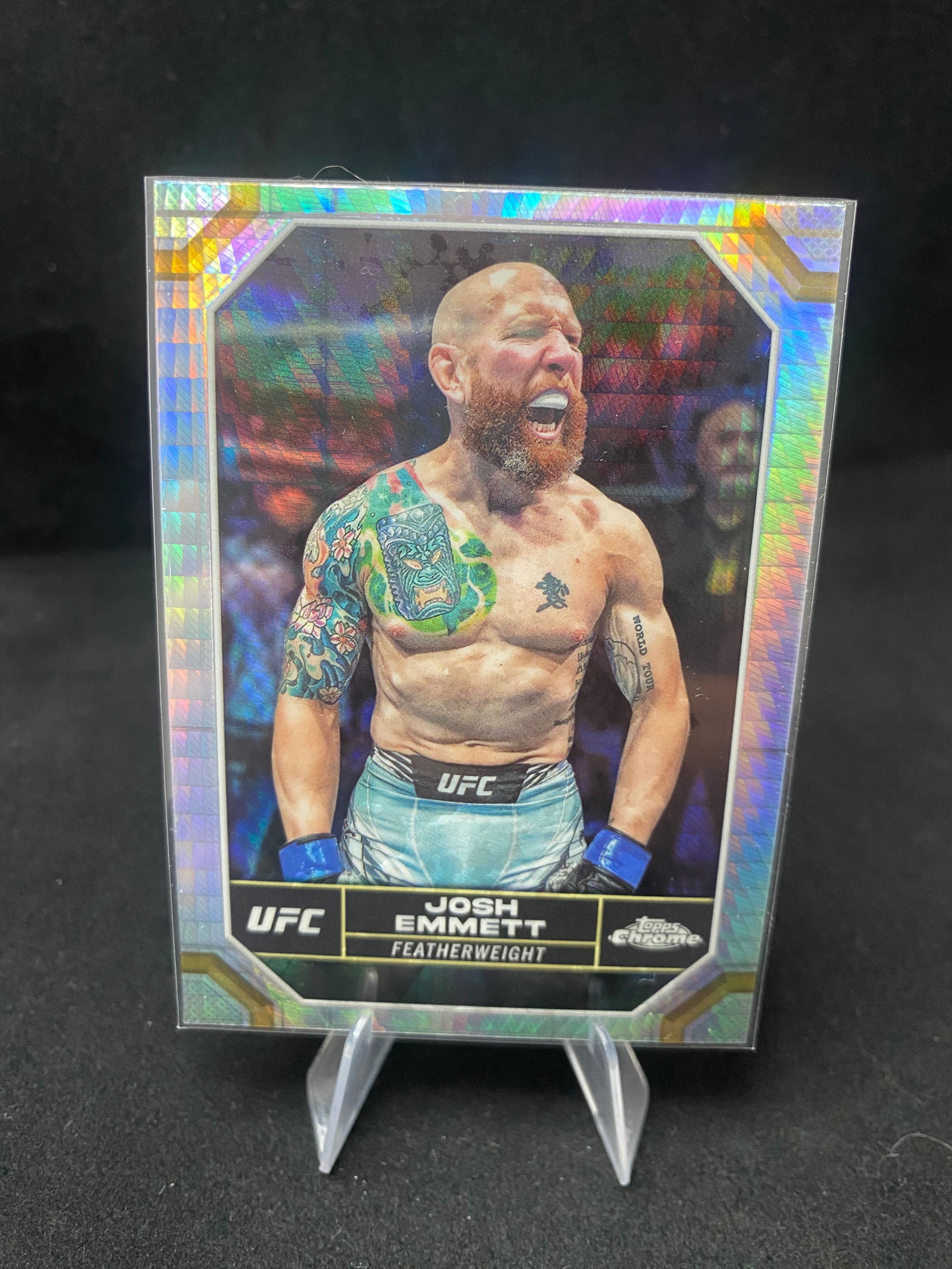 Topps Chrome UFC 2024 - Josh Emmett - 100