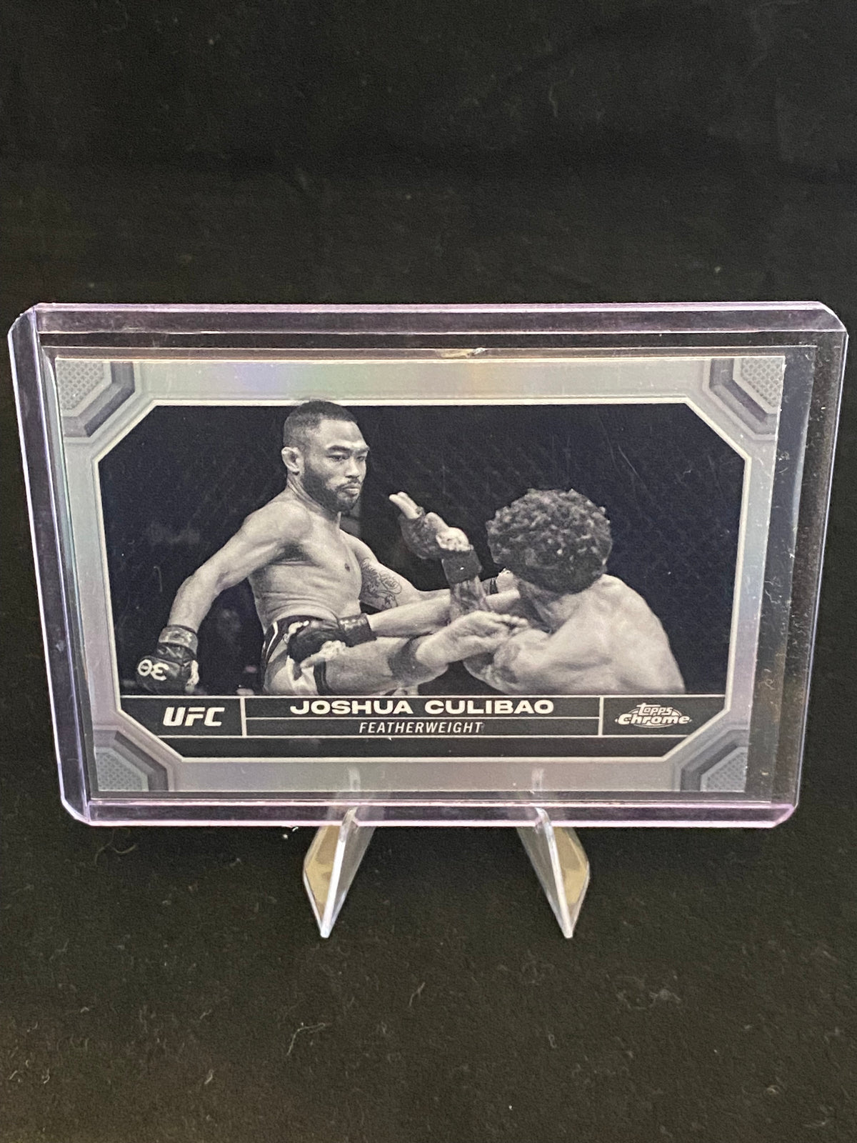 Topps Chrome UFC 2024 - Joshua Culibao - Negative Refractor - 101