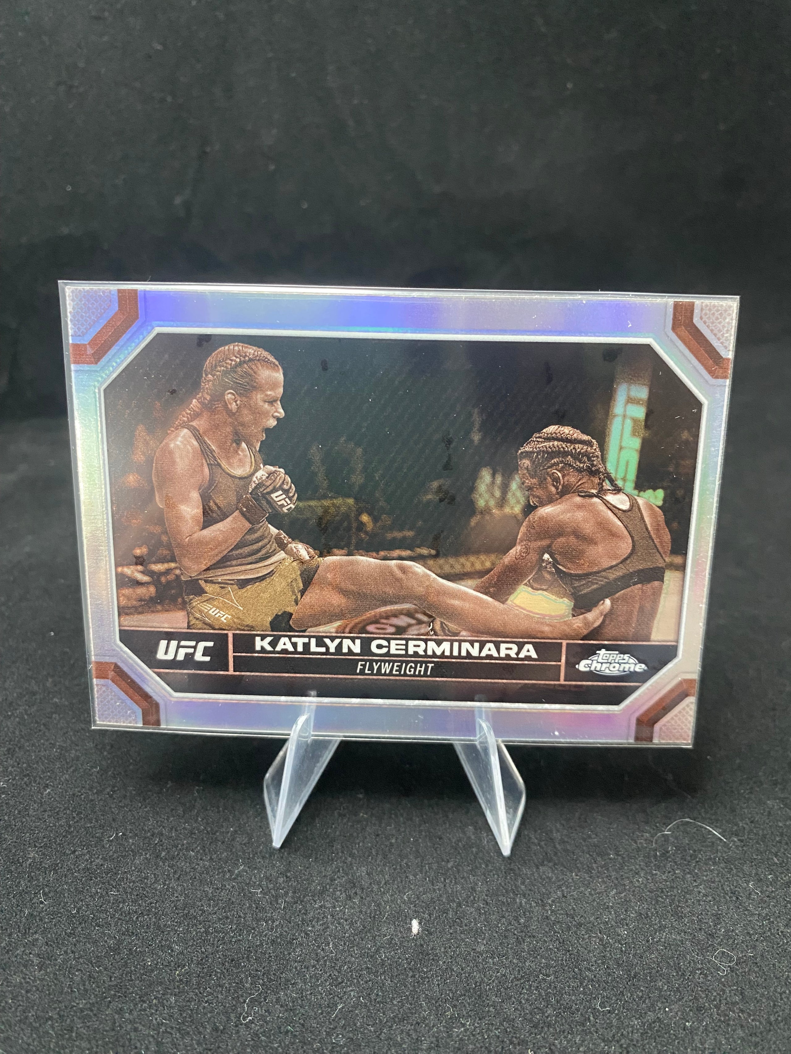 Topps Chrome UFC 2024 - Katlyn Cerminara - 107