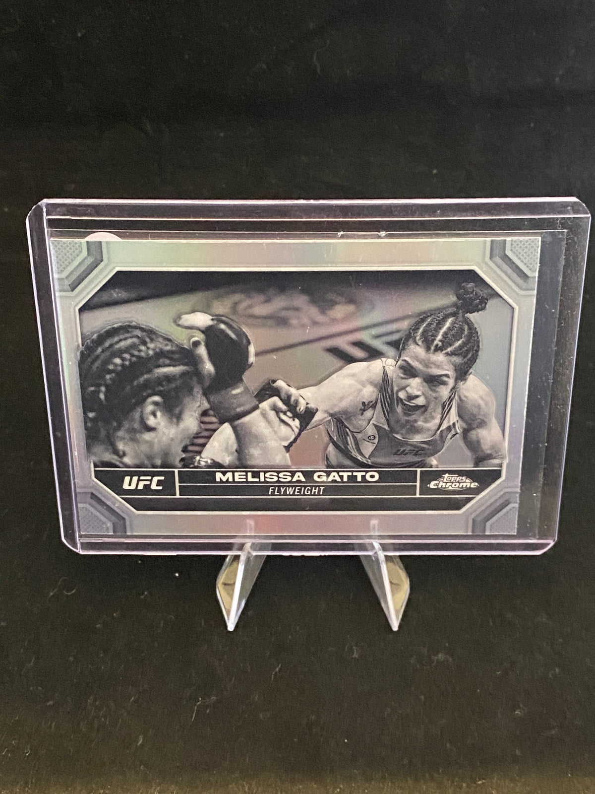 Topps Chrome UFC 2024 - Melissa Gatto - Negative Refractor - 134
