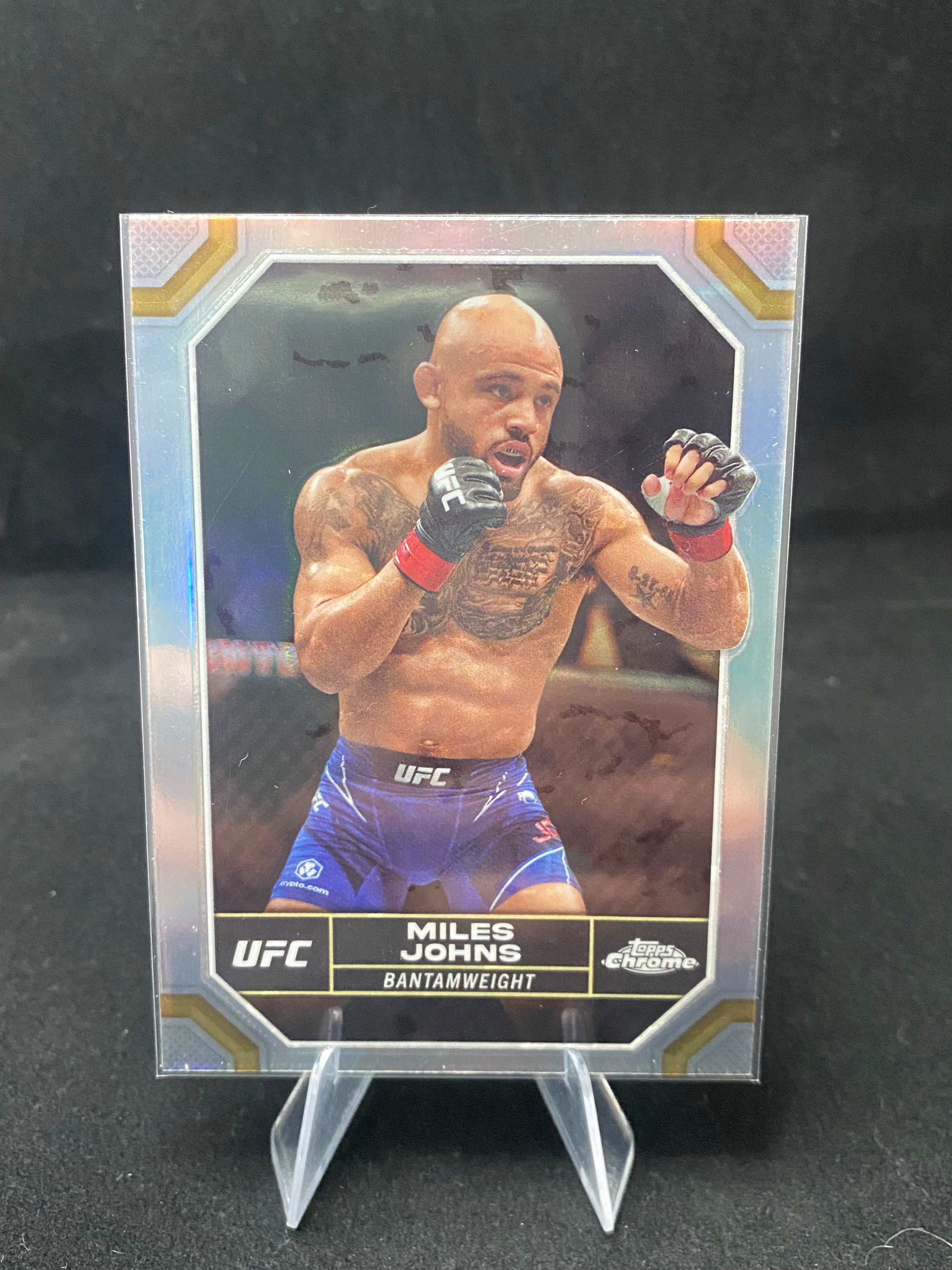 Topps Chrome UFC 2024 - Miles Johns - Refractor - 140