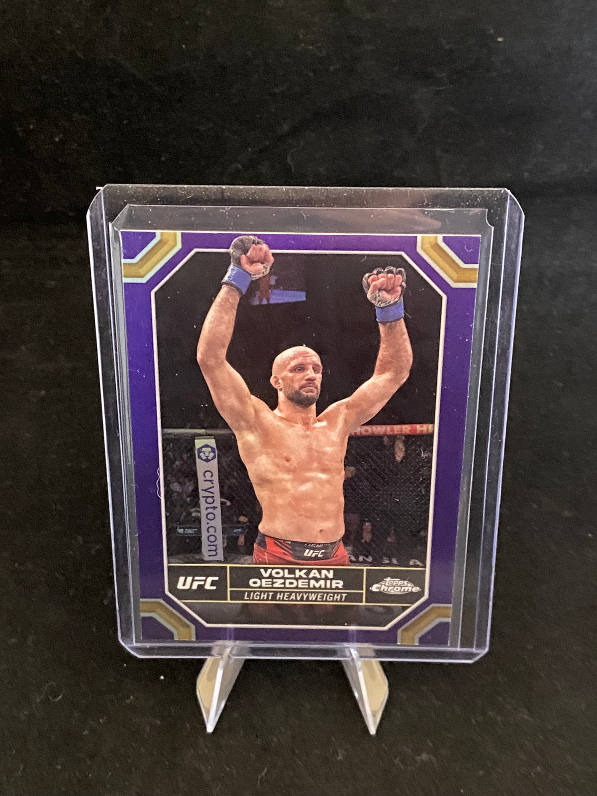 Topps Chrome UFC 2024 - Volkan Oezdemir - Purple - 195