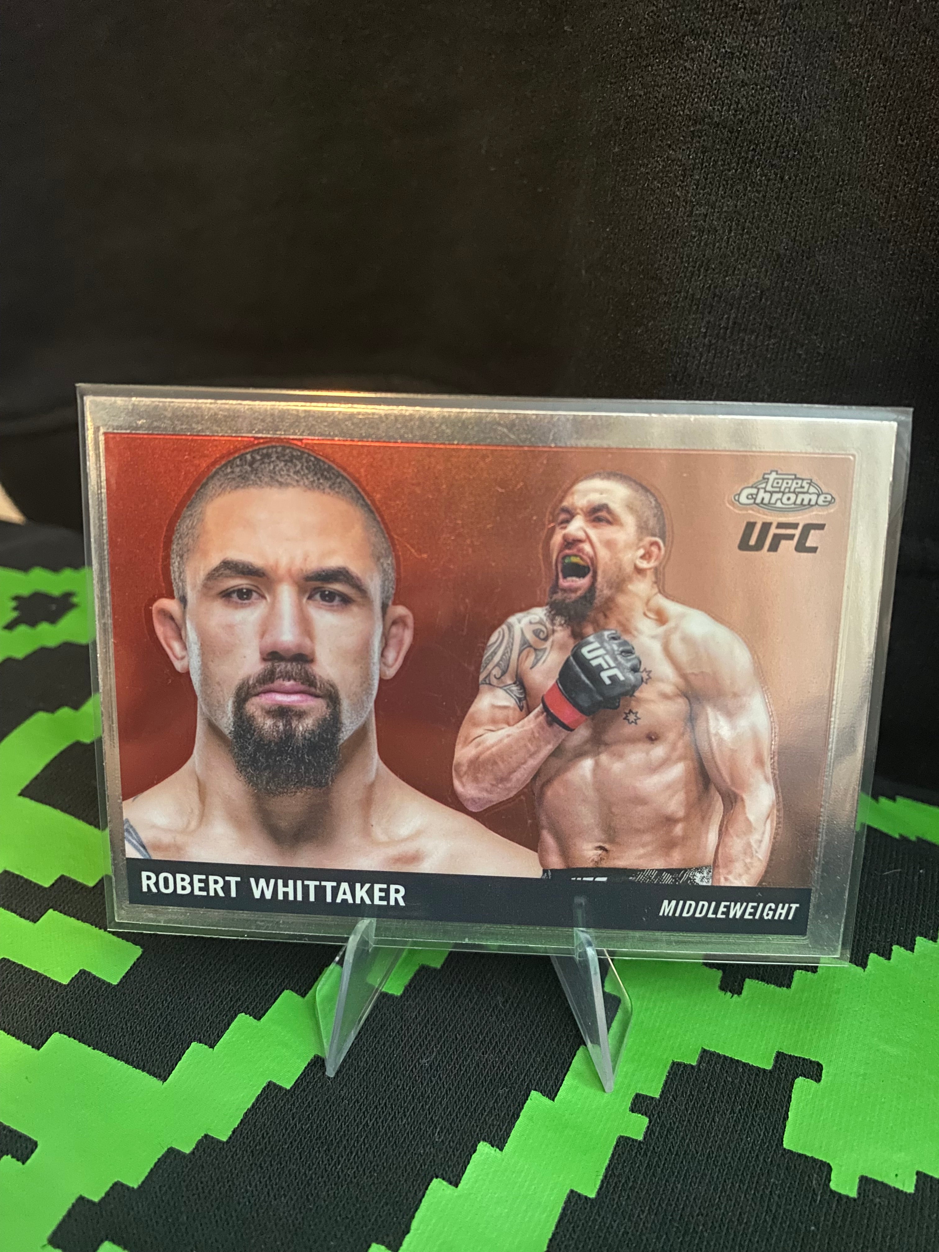 Topps Chrome UFC 2025 - Robert Whittaker - 55T-10