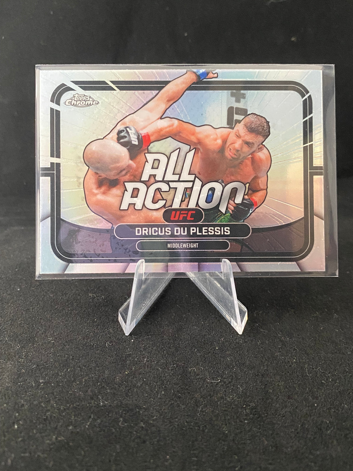 Topps Chrome UFC 2026- Dricus Du Plessis - All Action - AA-35