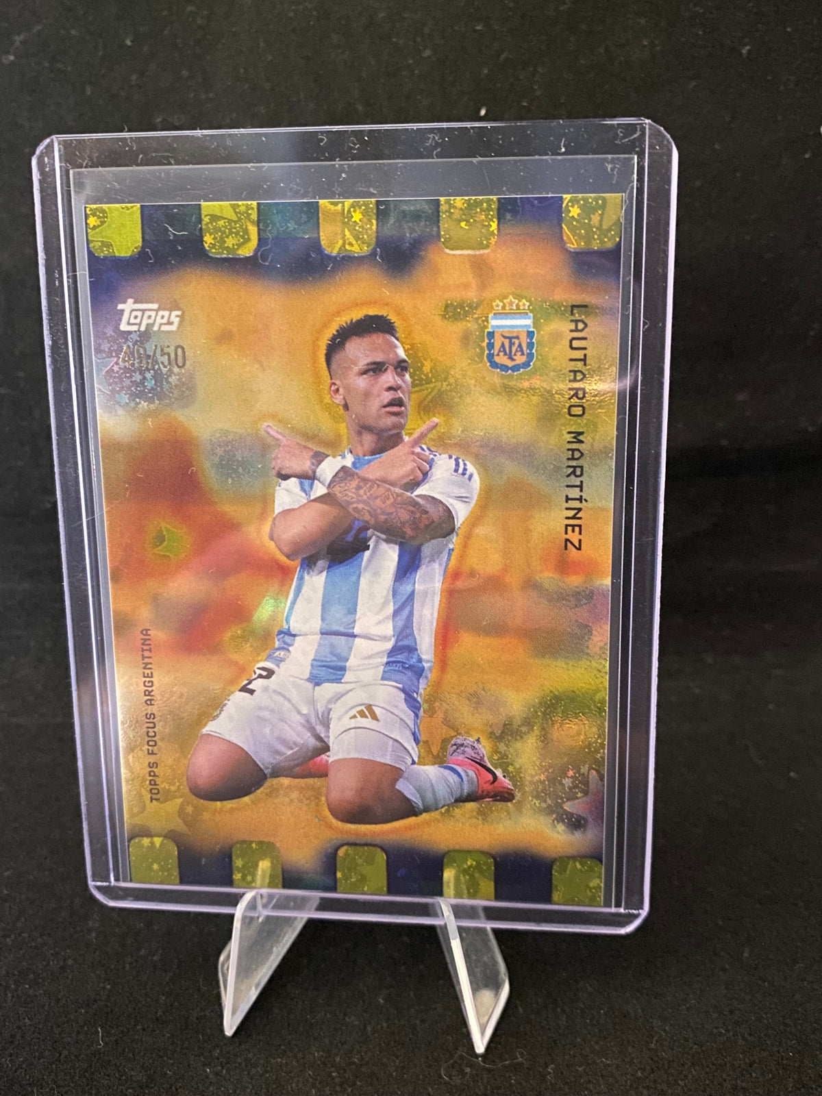 Topps FC 2025 - Lautaro Martinez - Holograghic Stars - 49/50 - 53