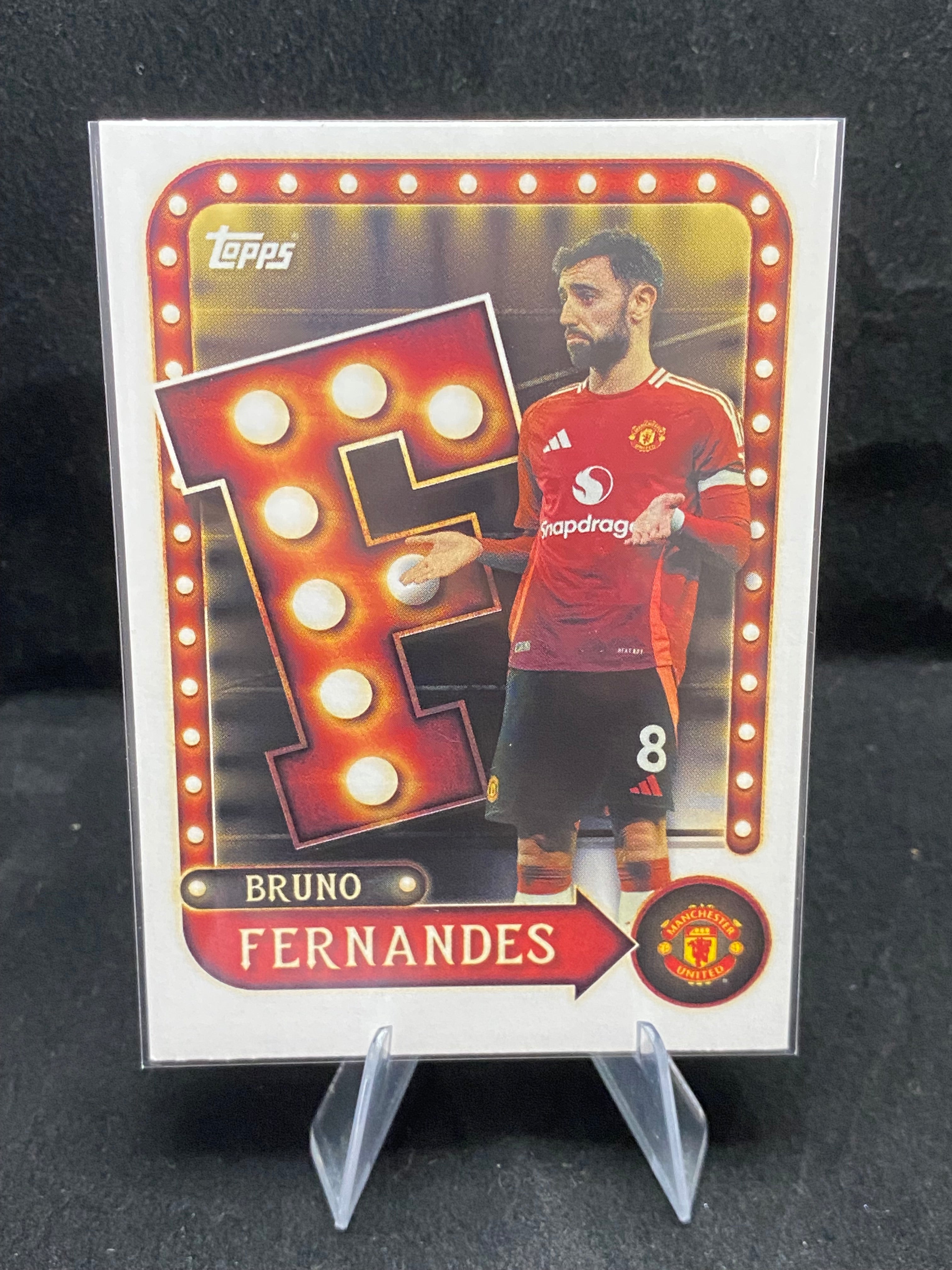 Topps FC 2025 - Manchester United - Bruno Fernandes  - Insert - 26