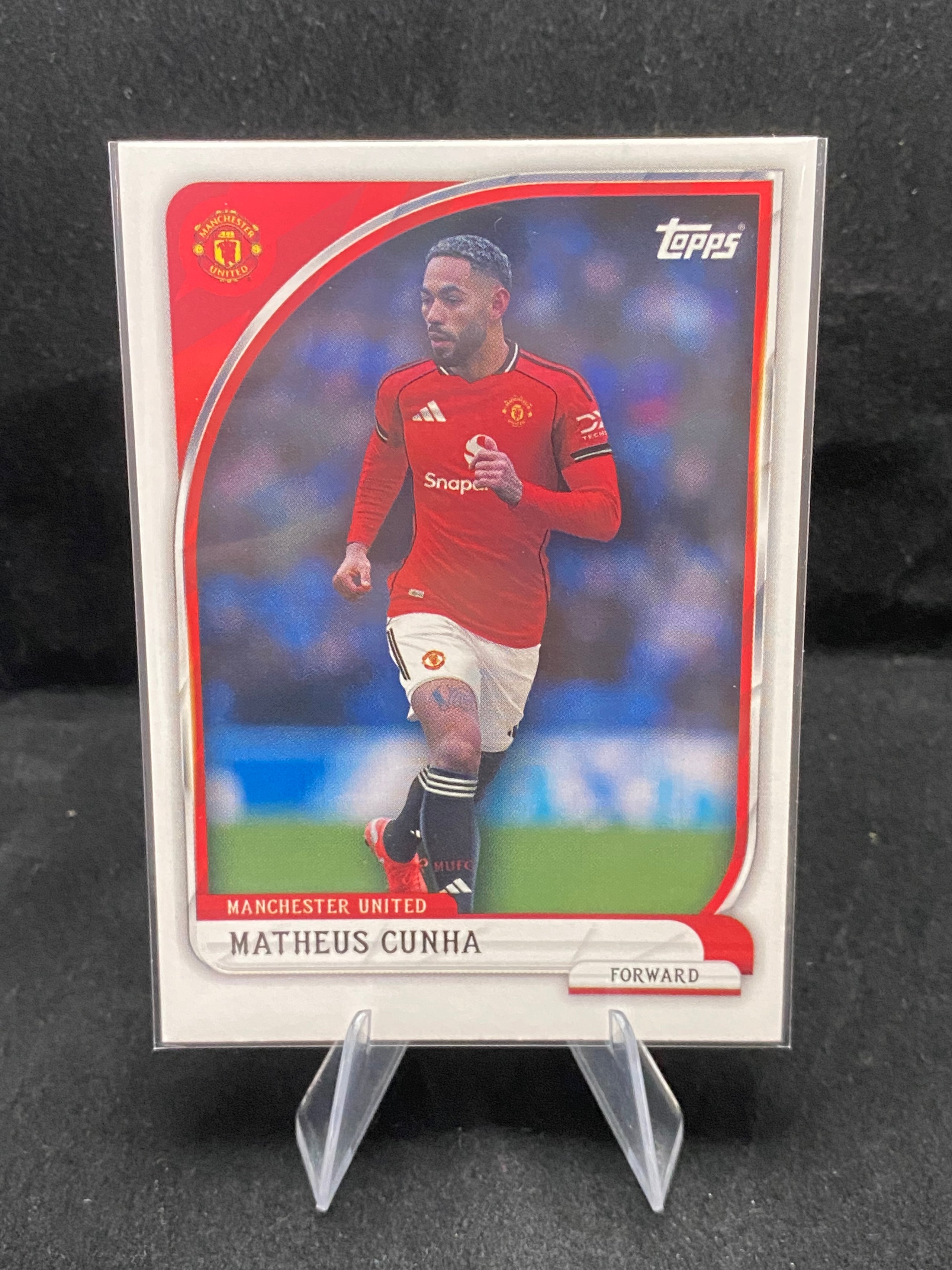 Topps FC 2025 - Manchester United - Matheus Cunha - 17
