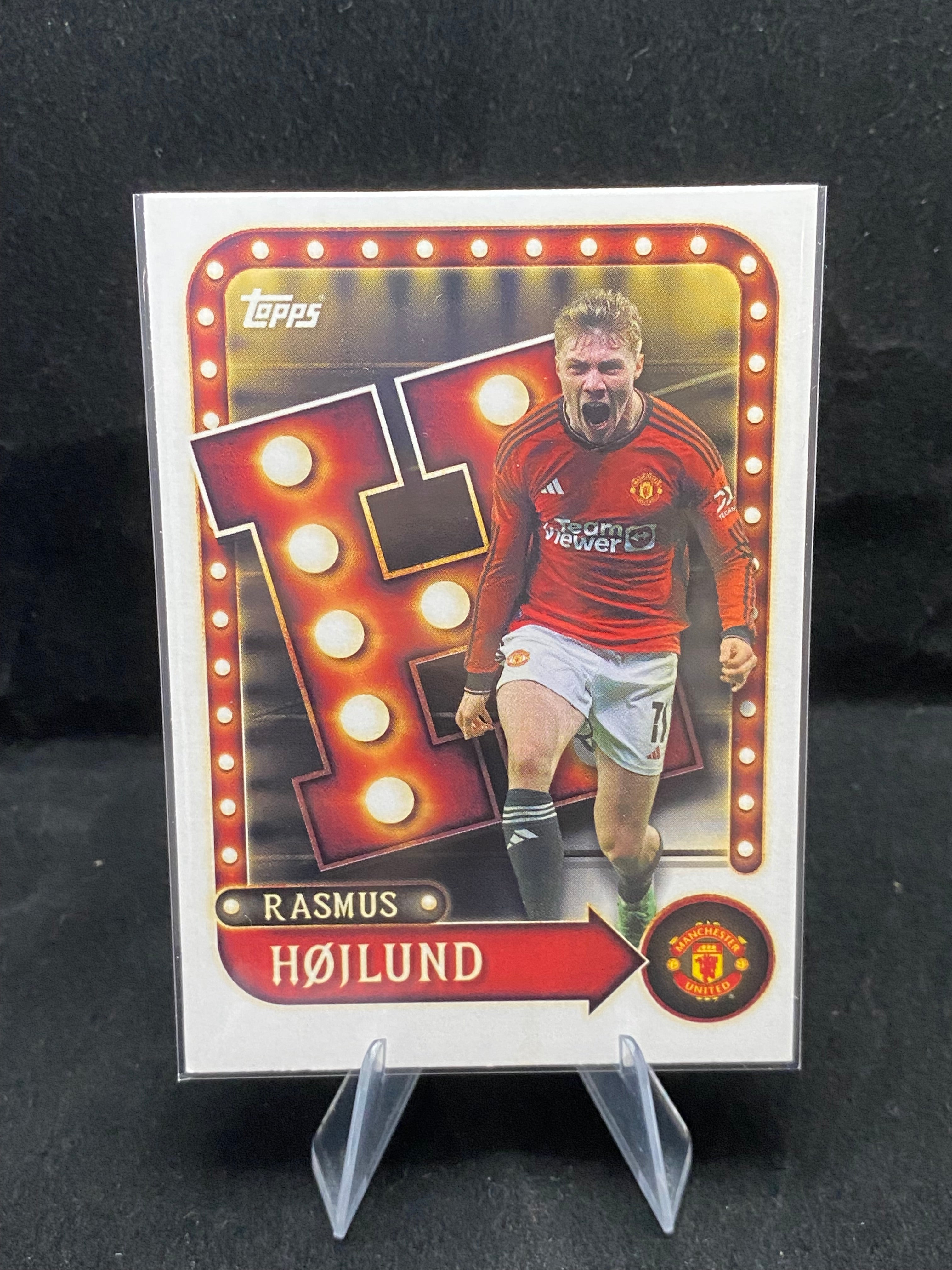 Topps FC 2025 - Manchester United - Rasmus Hojlund - Insert - 29