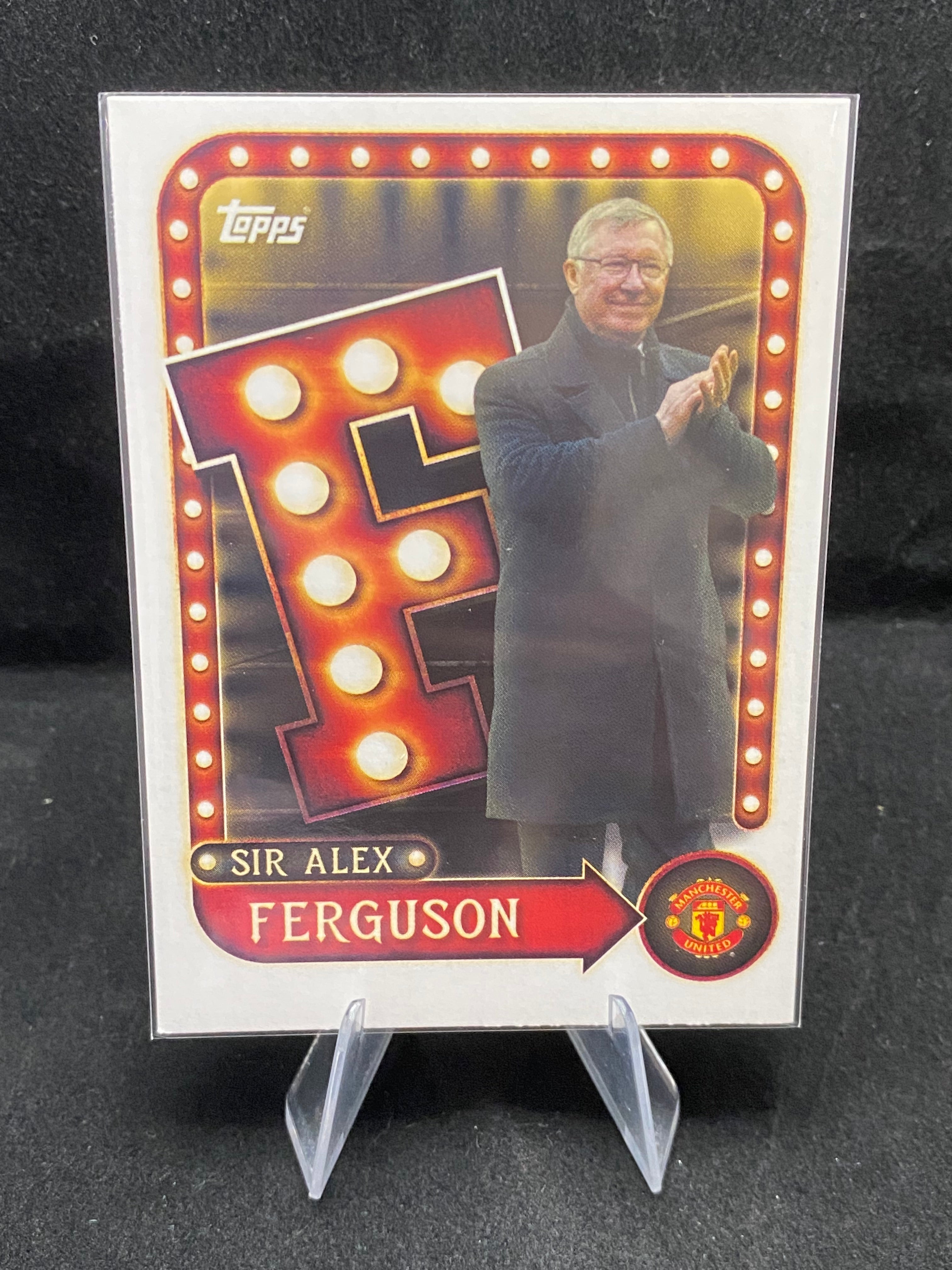 Topps FC 2025 - Manchester United - Sir Alex Ferguson - Insert - 30