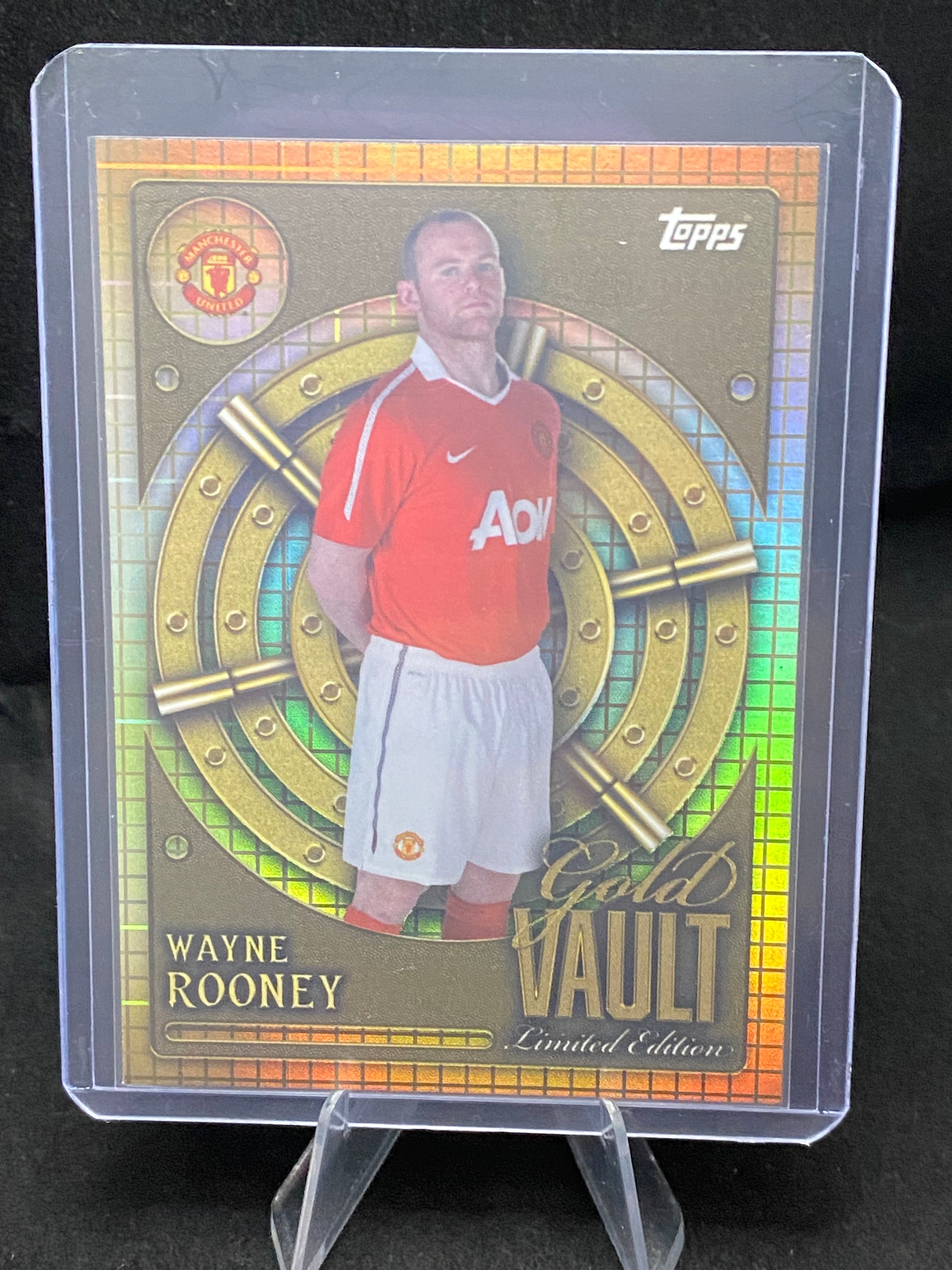 Topps FC Golden Vault Limited Edition 2025 - Wayne Rooney - GV-10