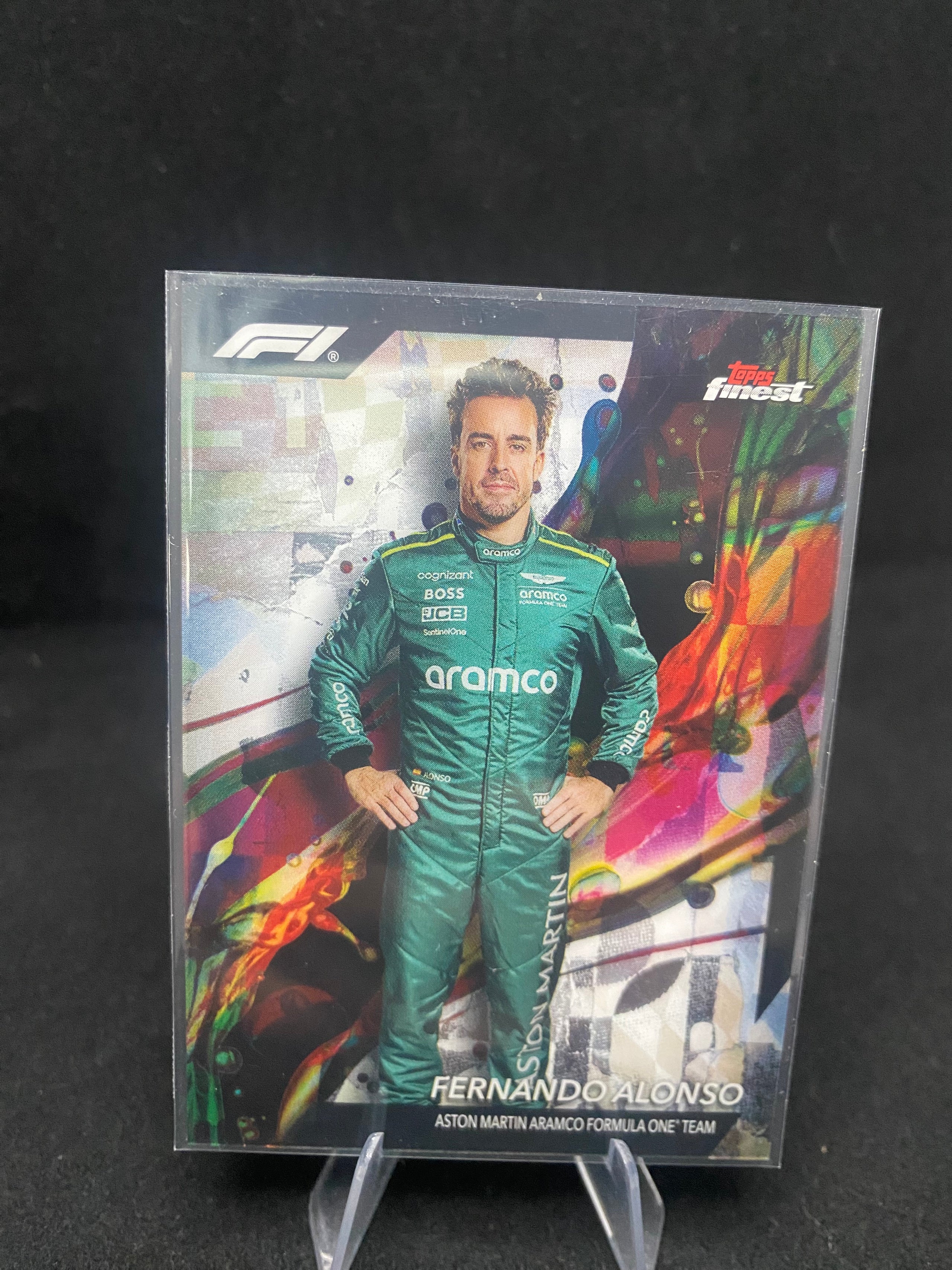 Topps Finest Formula 1 - Fernando Alonso - Common - 11