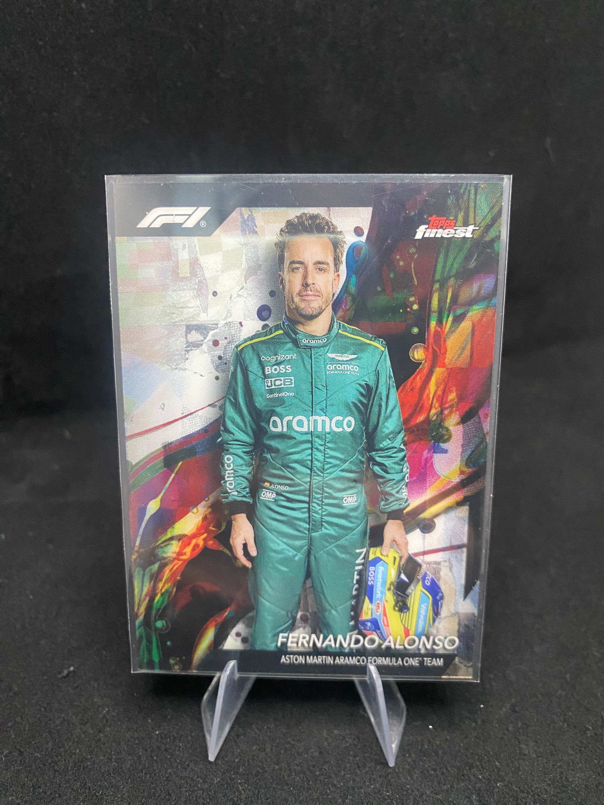 Topps Finest Formula 1 - Fernando Alonso - Common - 97