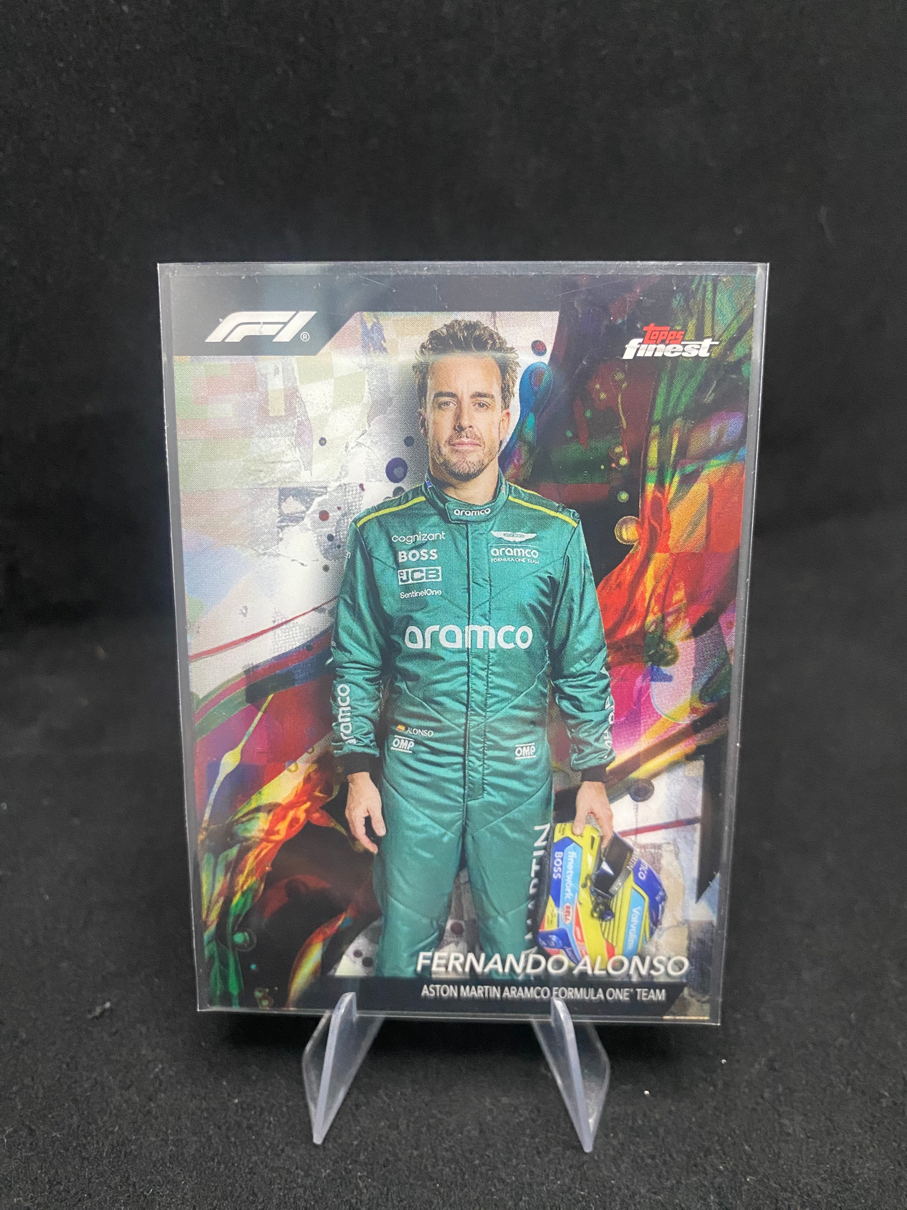 Topps Finest Formula 1 - Fernando Alonso - Common - 97