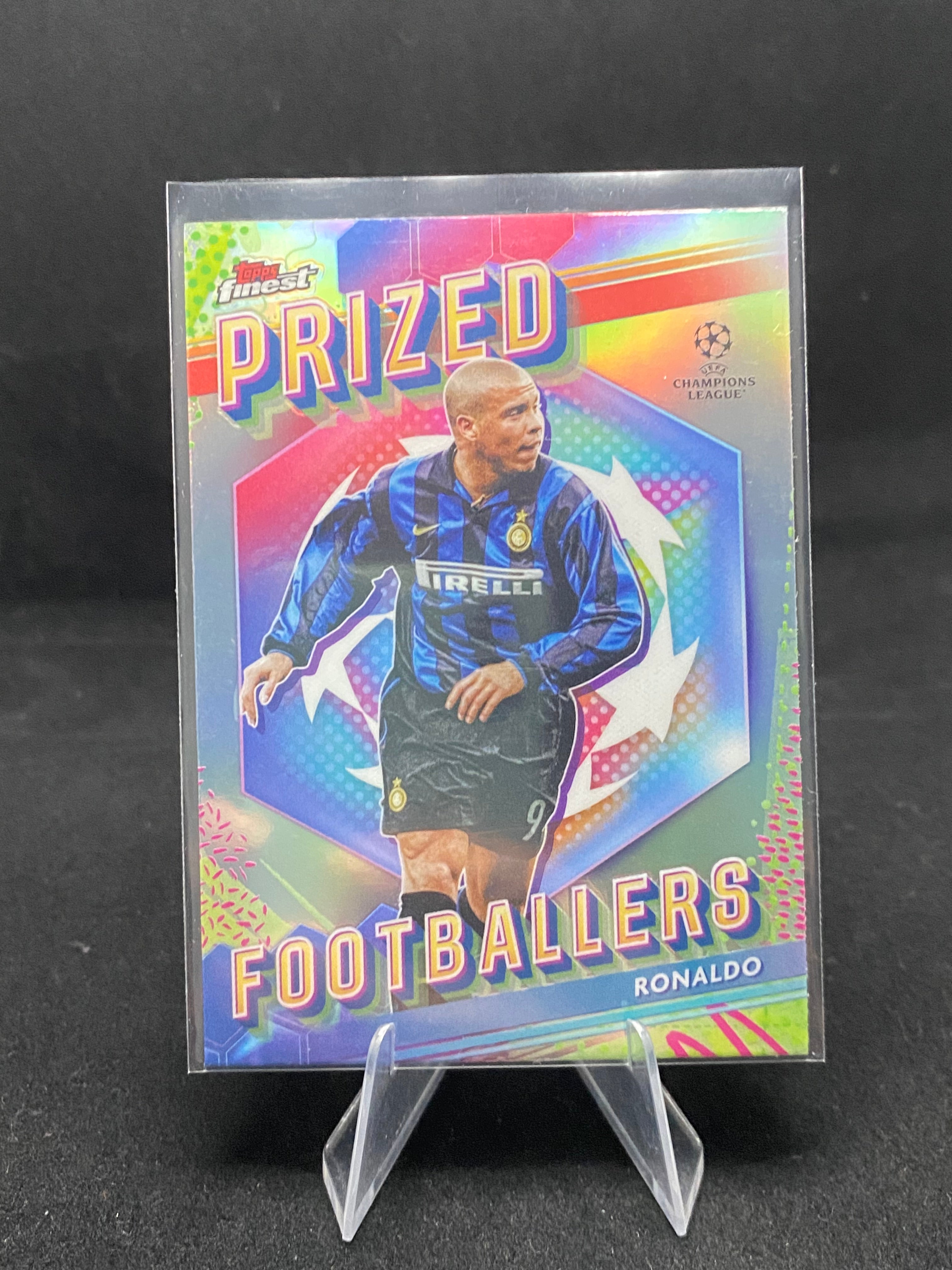 Topps Finest UEFA Champions League 2024 -Ronaldo - Prized Footballers - PF-19