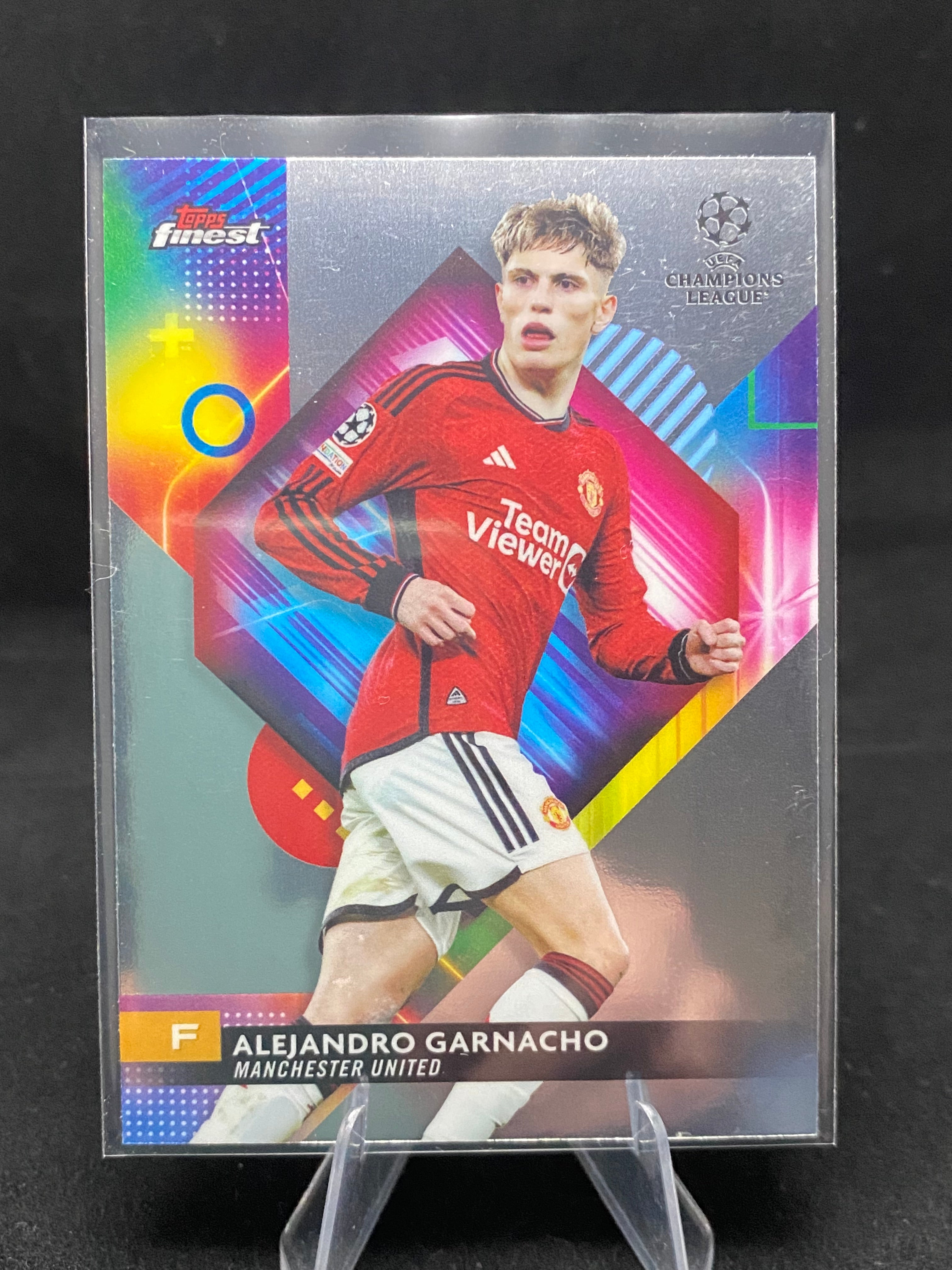 Topps Finest UEFA Champions League 2024 - Alejandro Garnacho - 78