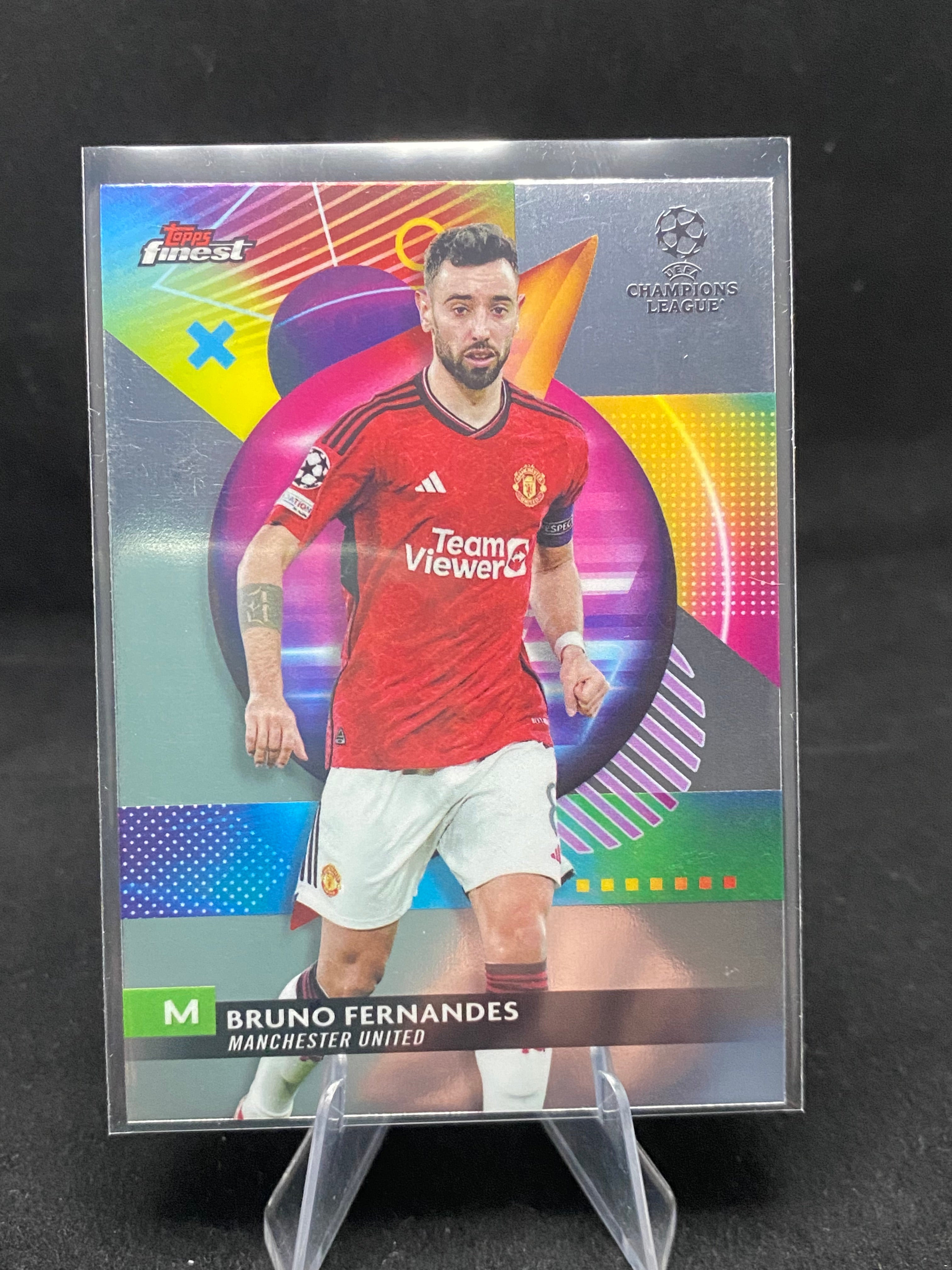 Topps Finest UEFA Champions League 2024 - Bruno Fernandes - 87