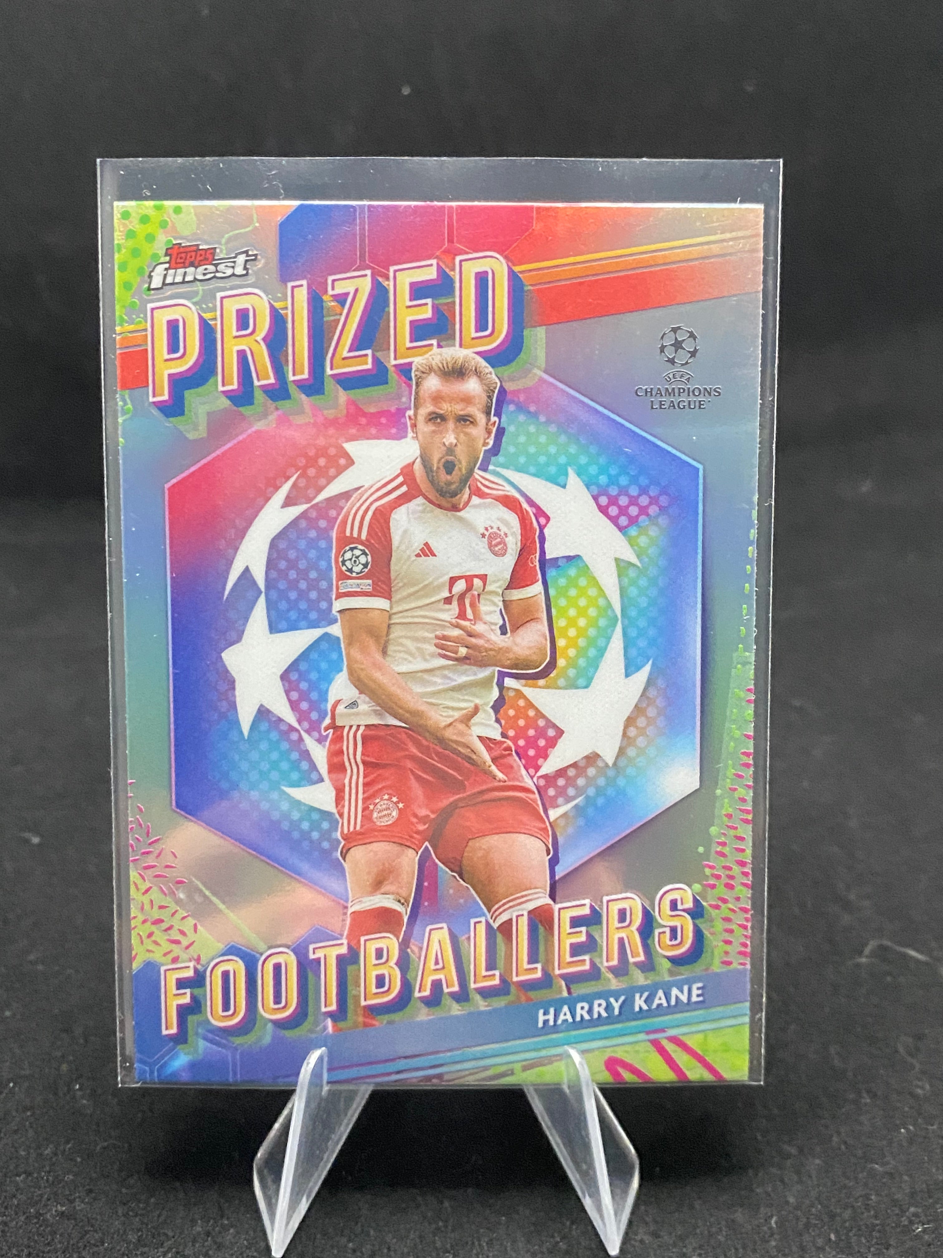 Topps Finest UEFA Champions League 2024 - Harry Kane - Prized Footballers - PF-18