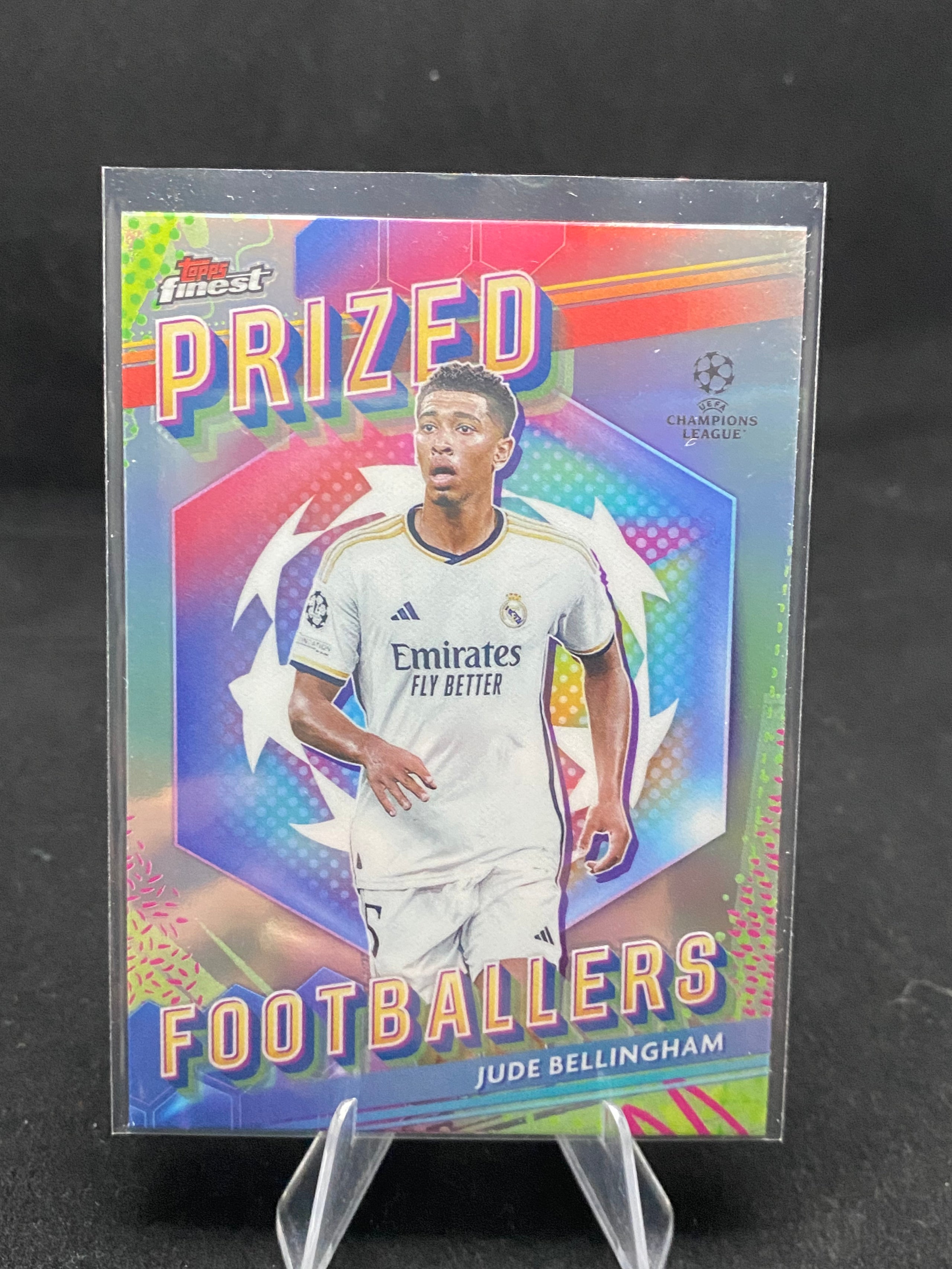 Topps Finest UEFA Champions League 2024 - Jude Bellingham - Prized Footballers - PF-20