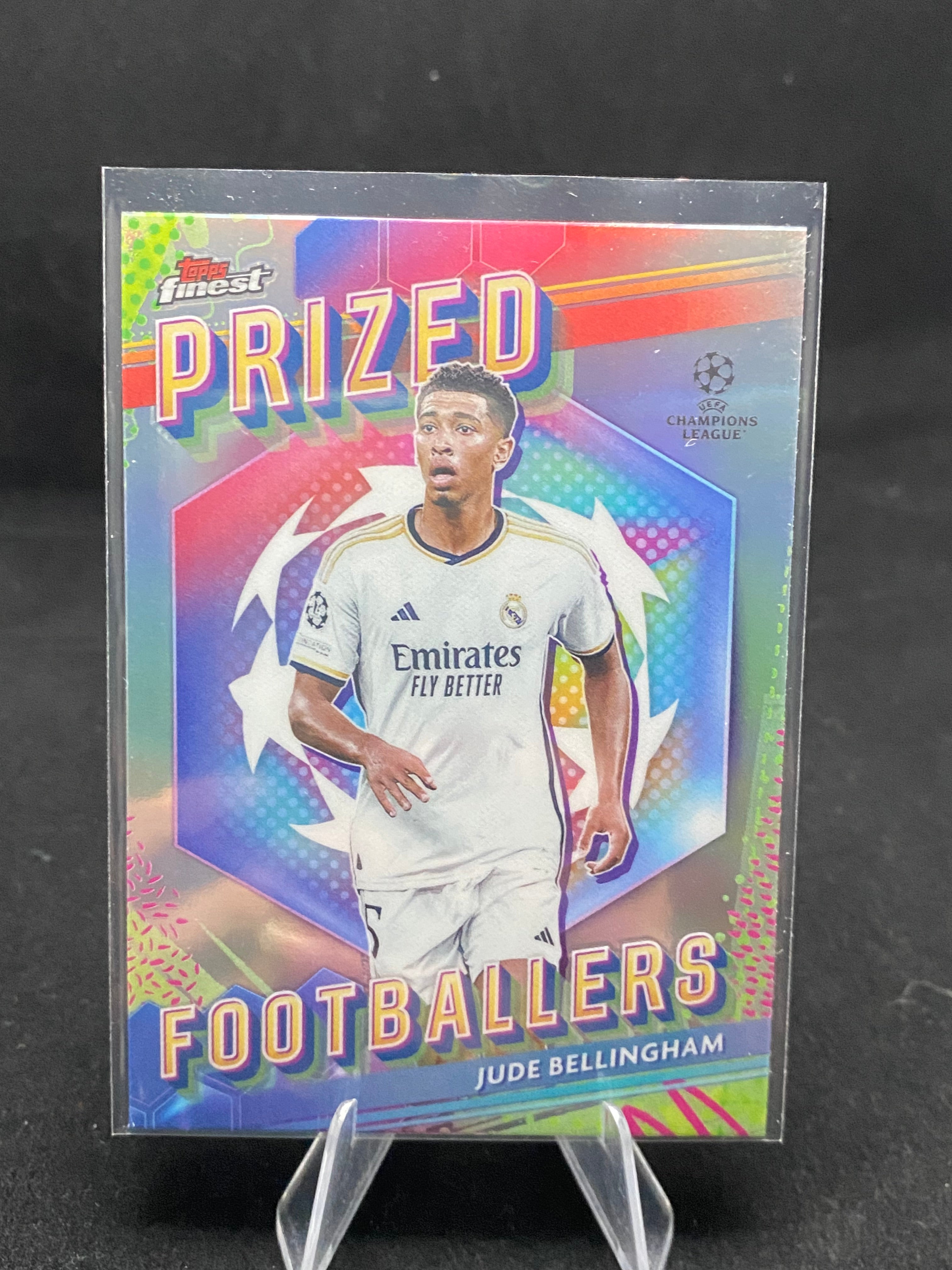 Topps Finest UEFA Champions League 2024 - Jude Bellingham - Prized Footballers - PF-20