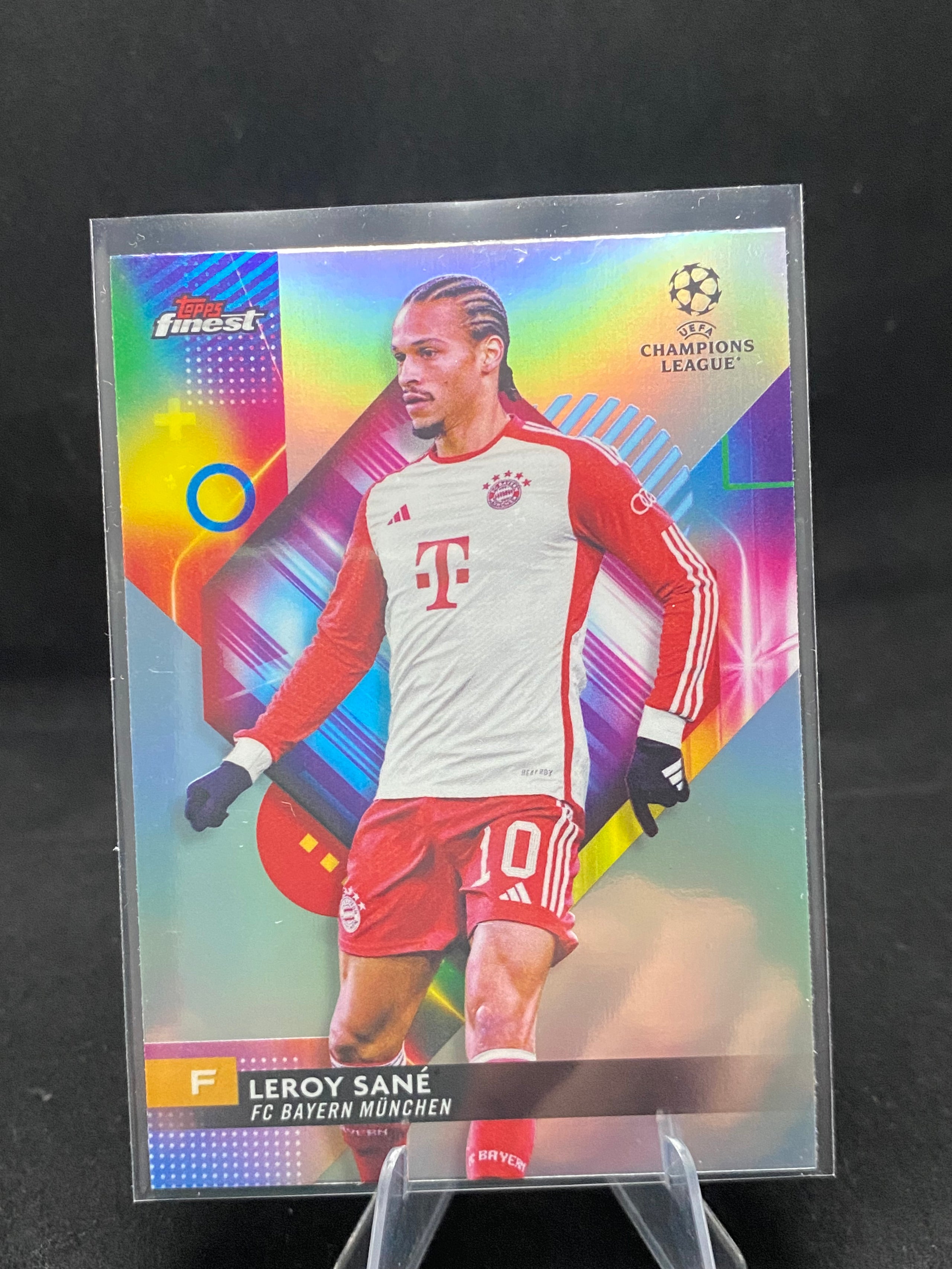 Topps Finest UEFA Champions League 2024 - Leroy Sane - 62