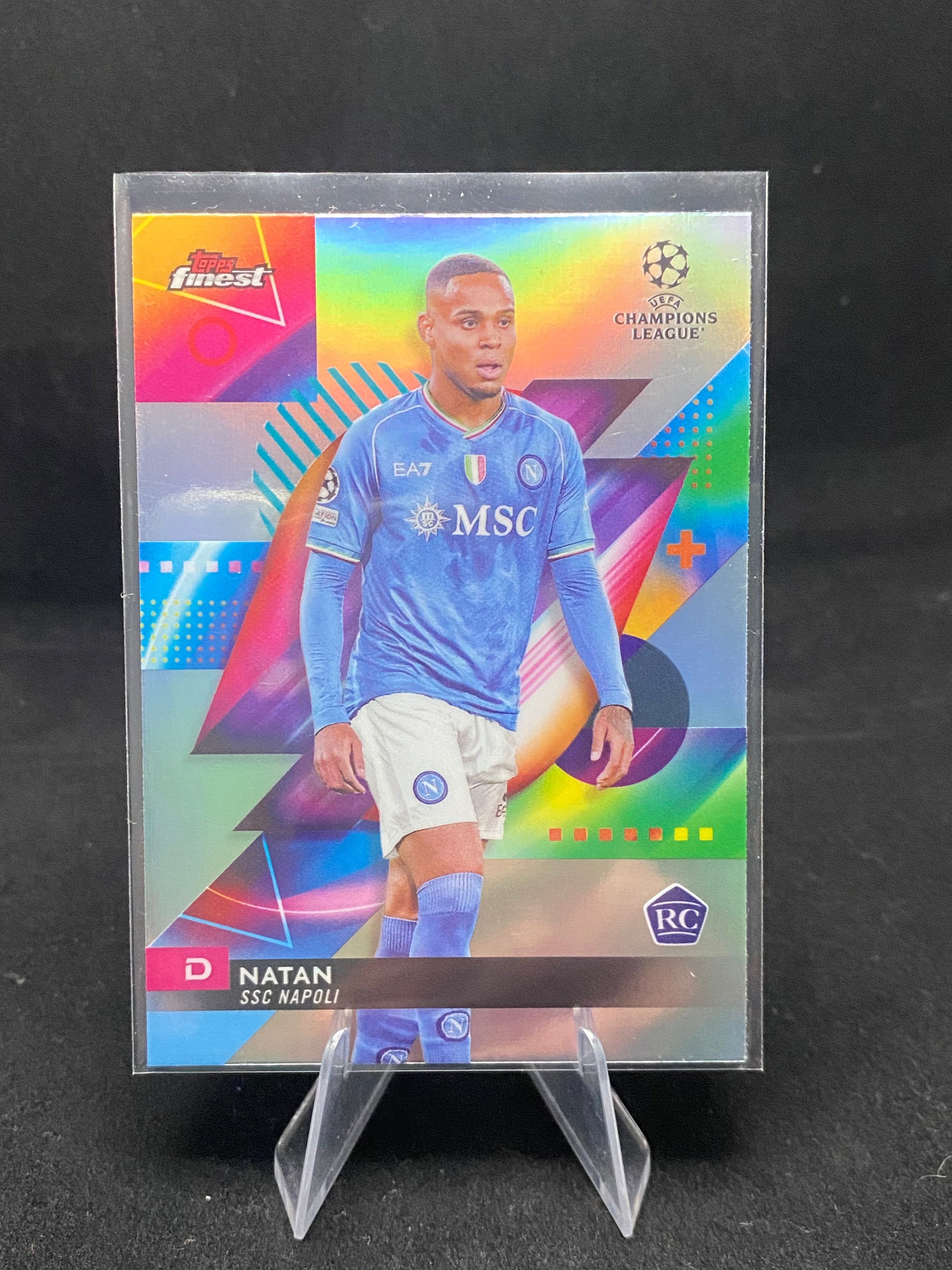 Topps Finest UEFA Champions League 2024 - Natan - RC - Rookie Card - 43