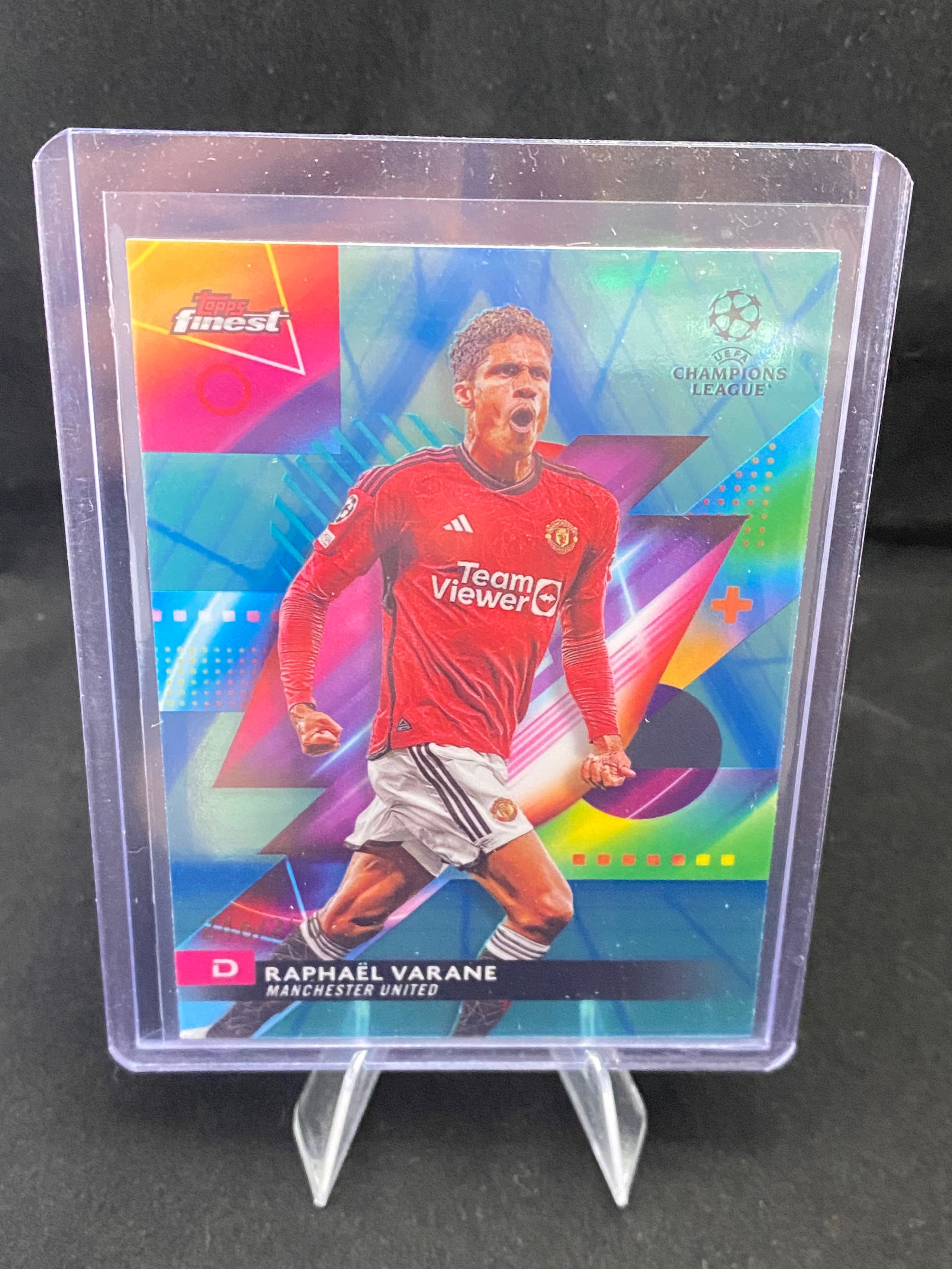 Topps Finest UEFA Club Competitions 2024 - Raphael Varane - 246/250 - 144